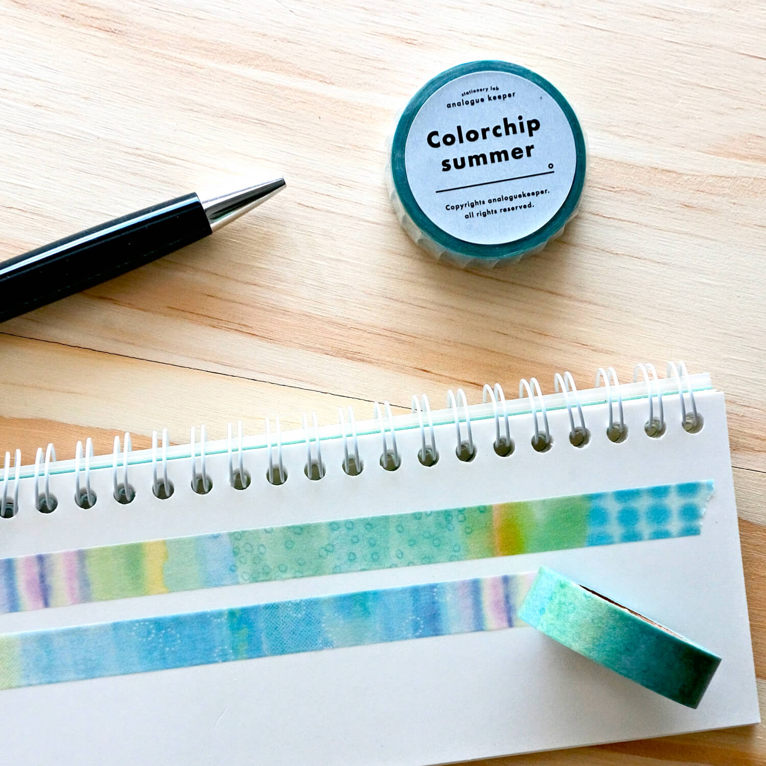 Analogue Keeper Colorchip Masking Tape - Summer