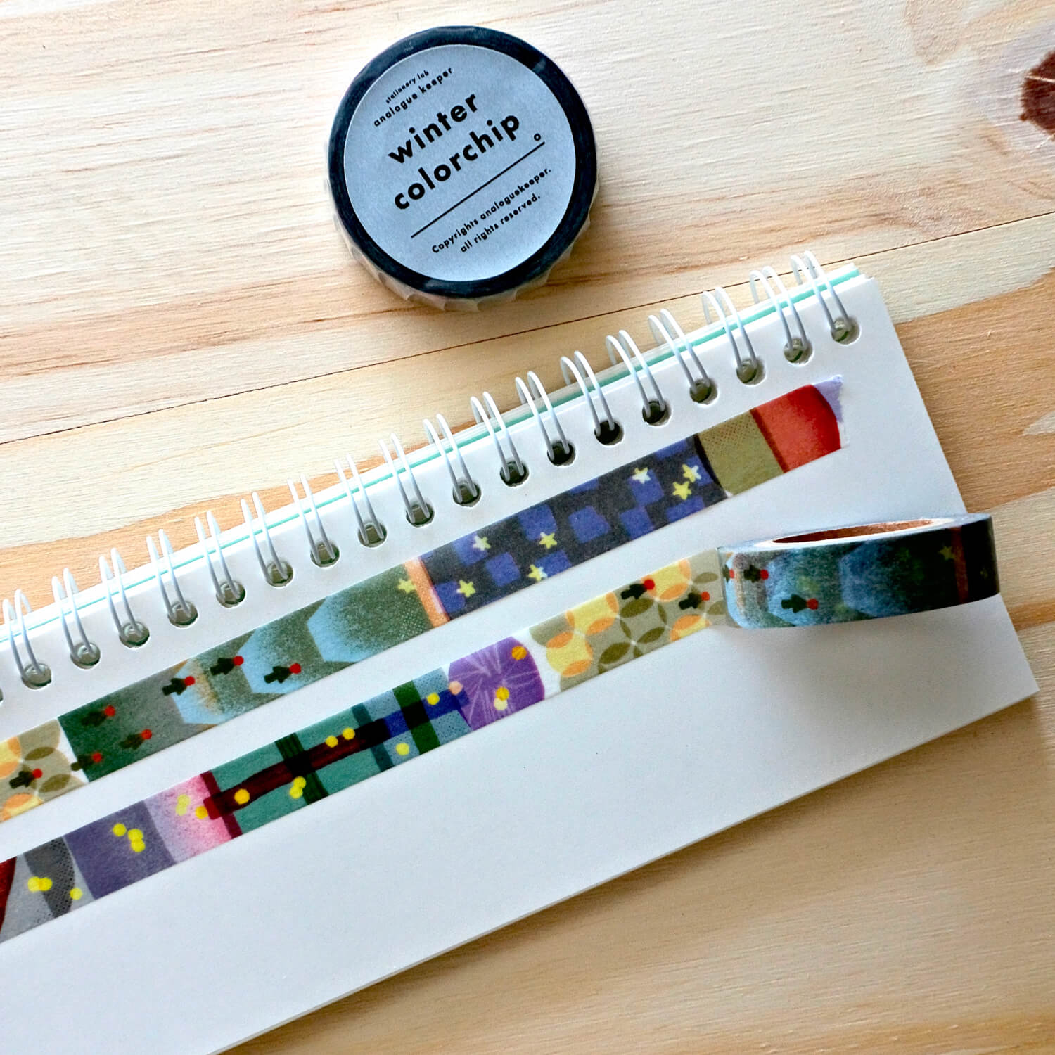 Analogue Keeper Colorchip Masking Tape - Winter
