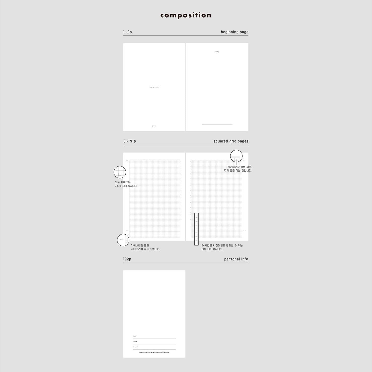 Analogue Keeper Logue Book B6