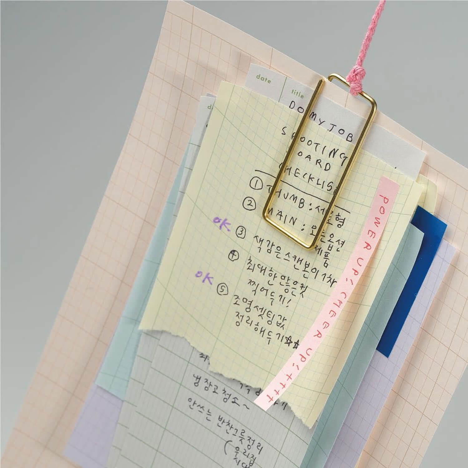 Analogue Keeper Oval Grid Memopad - Medium
