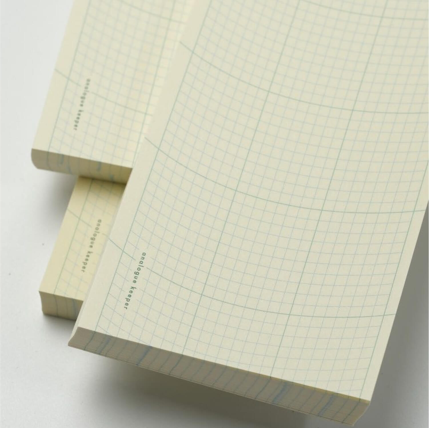 Analogue Keeper Oval Grid Memopad - Long