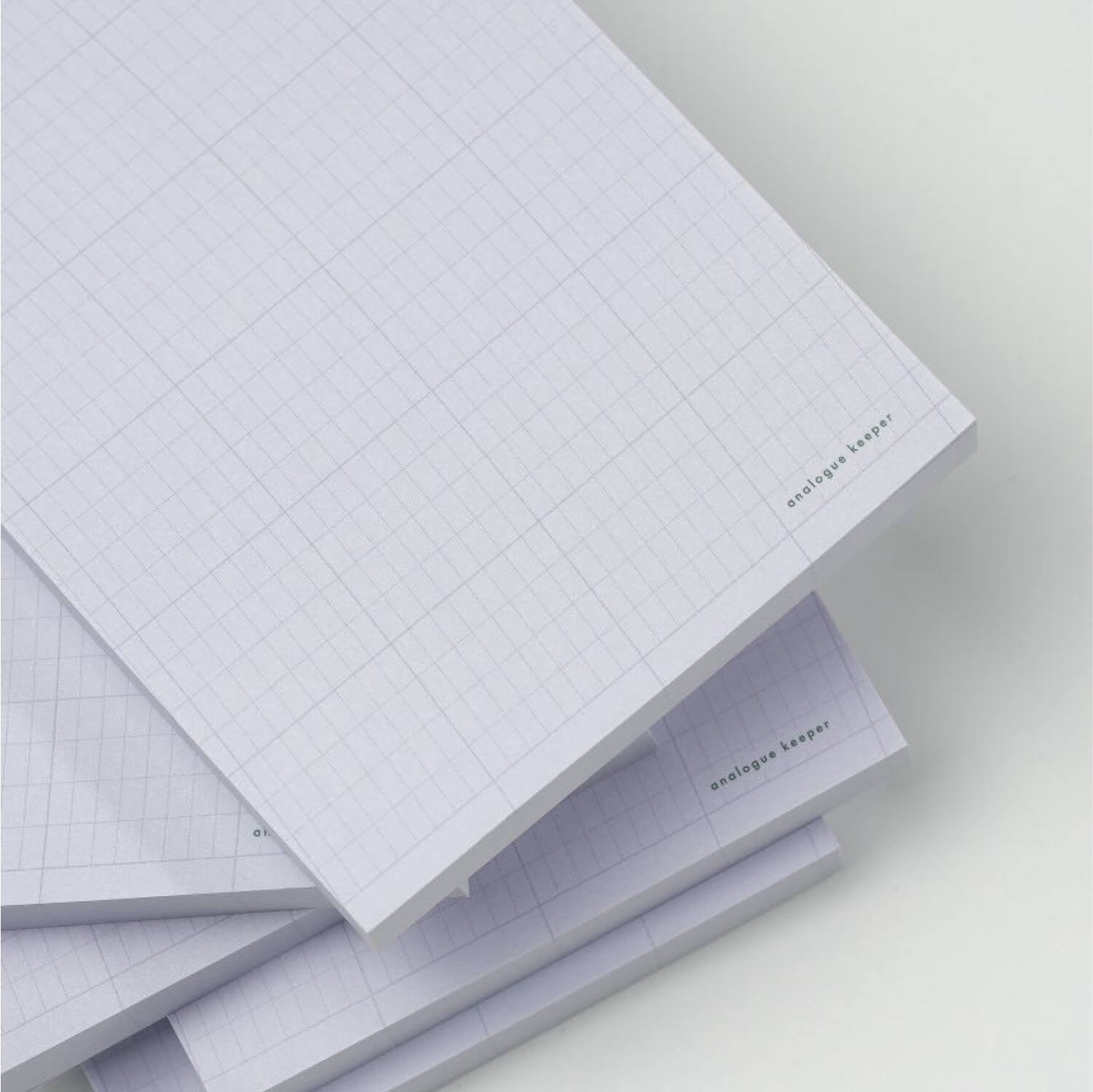 Analogue Keeper Oval Grid Memopad - Medium