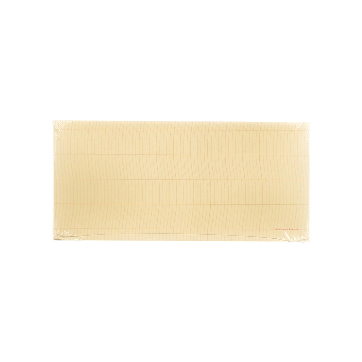 Analogue Keeper Rhythm Grid Memopad - Long (Butter)