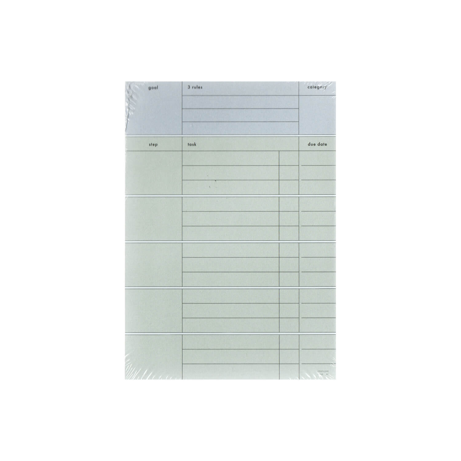 Analogue Keeper Step Memopad - Large