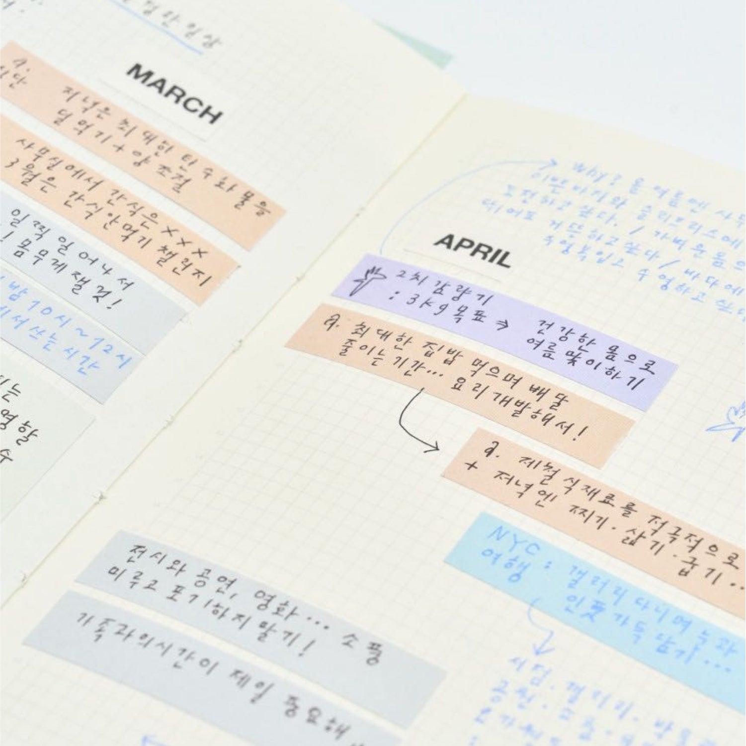 Analogue Keeper Sticky Memo - Between Rain