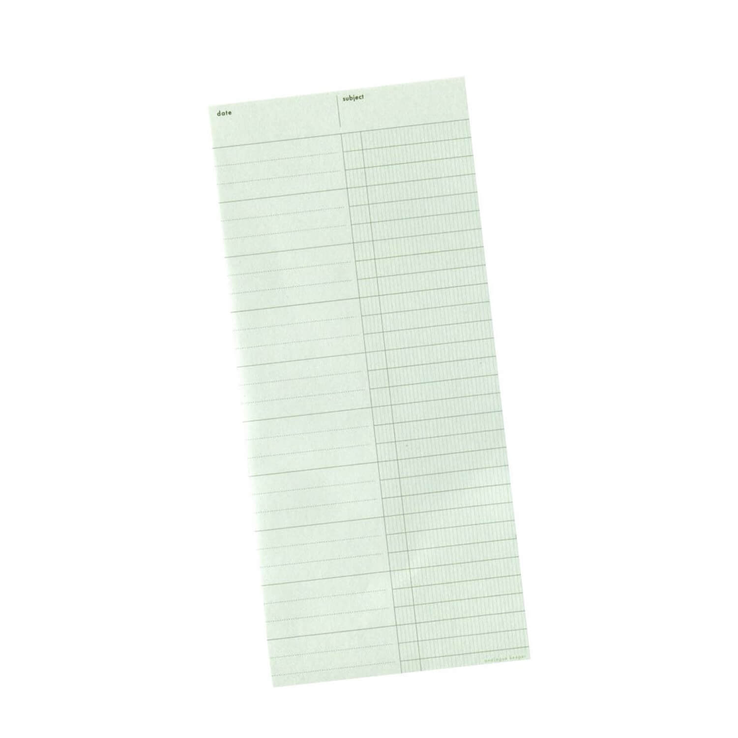 Analogue Keeper Wordbook Memopad
