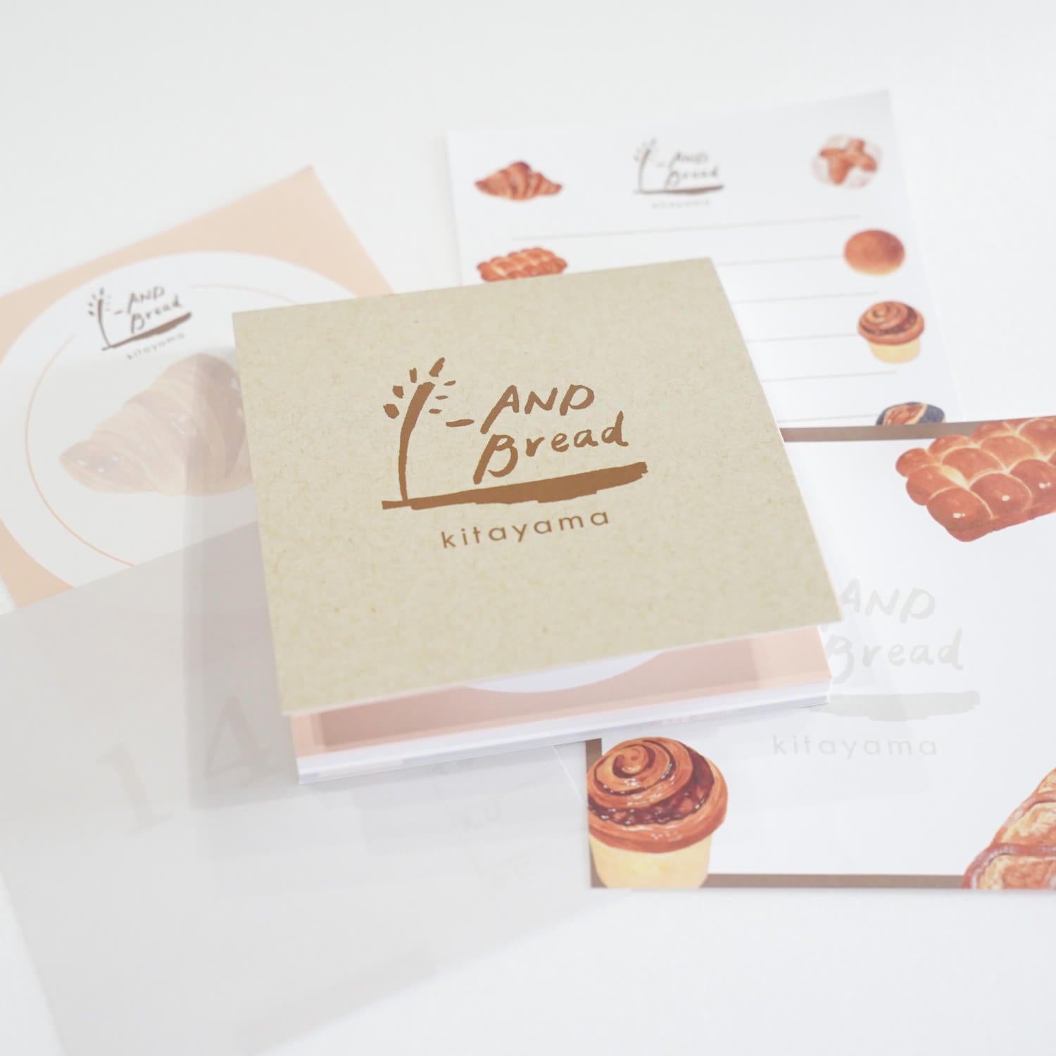And Bread Kitayama Square Memo Pad