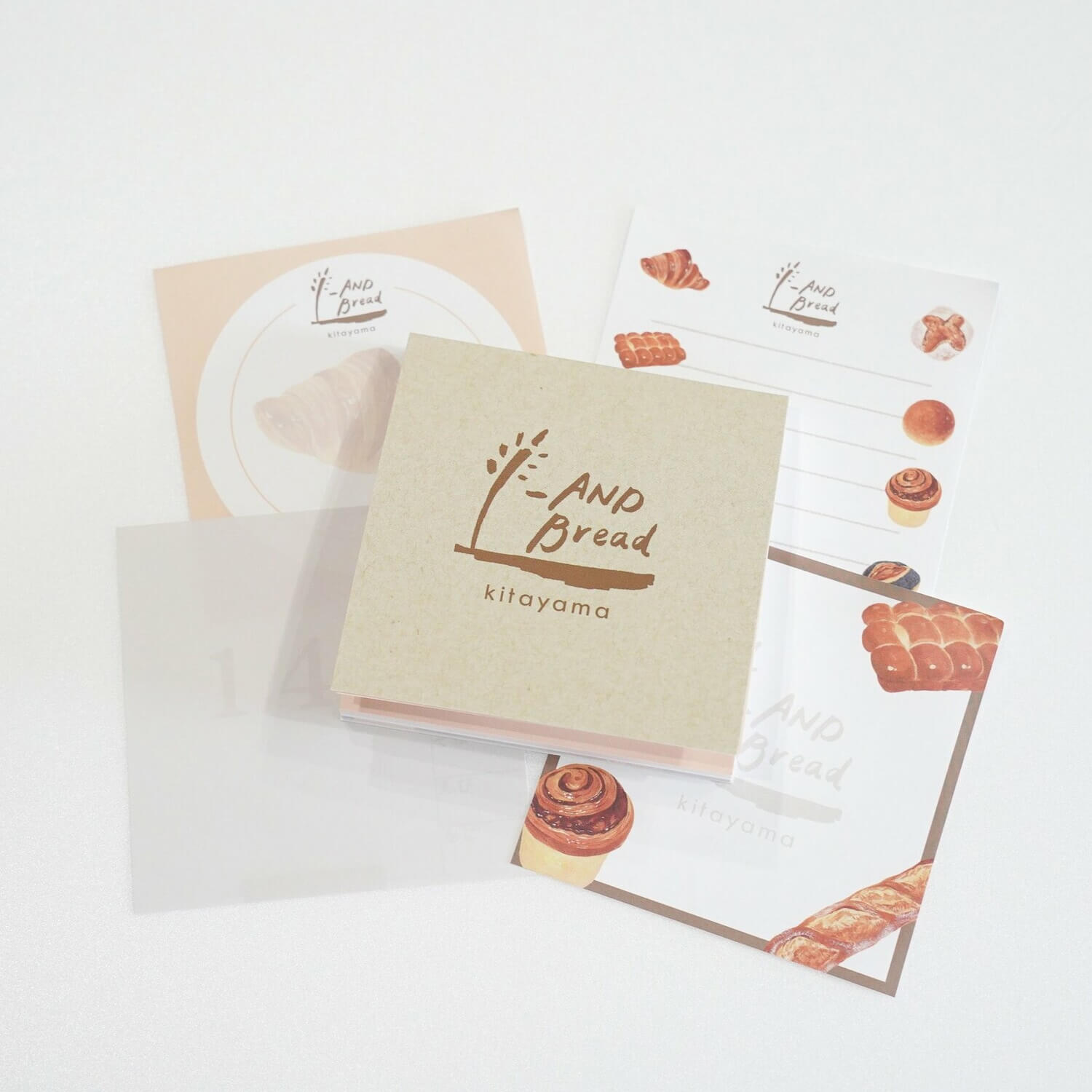 And Bread Kitayama Square Memo Pad