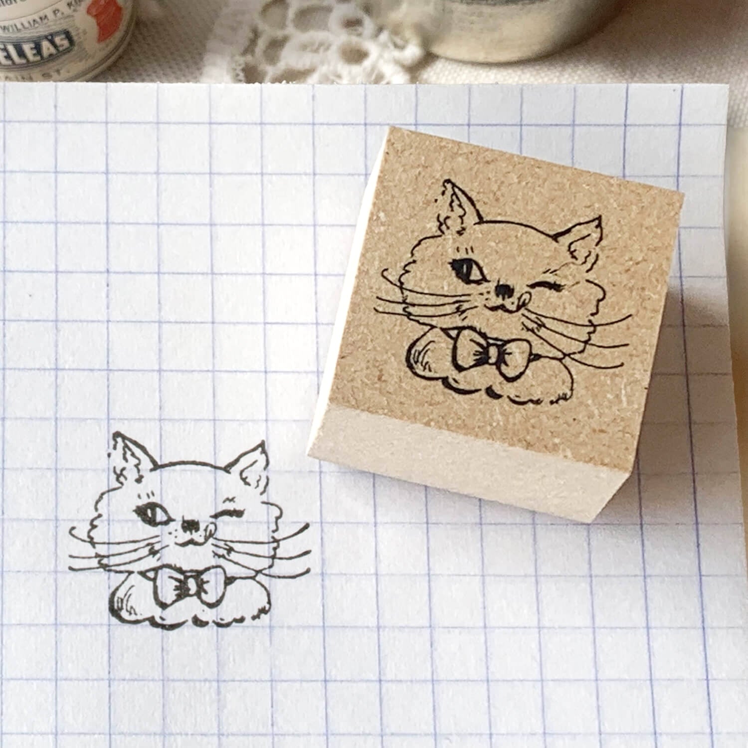 Ant Rubber Stamp – Meow Meow