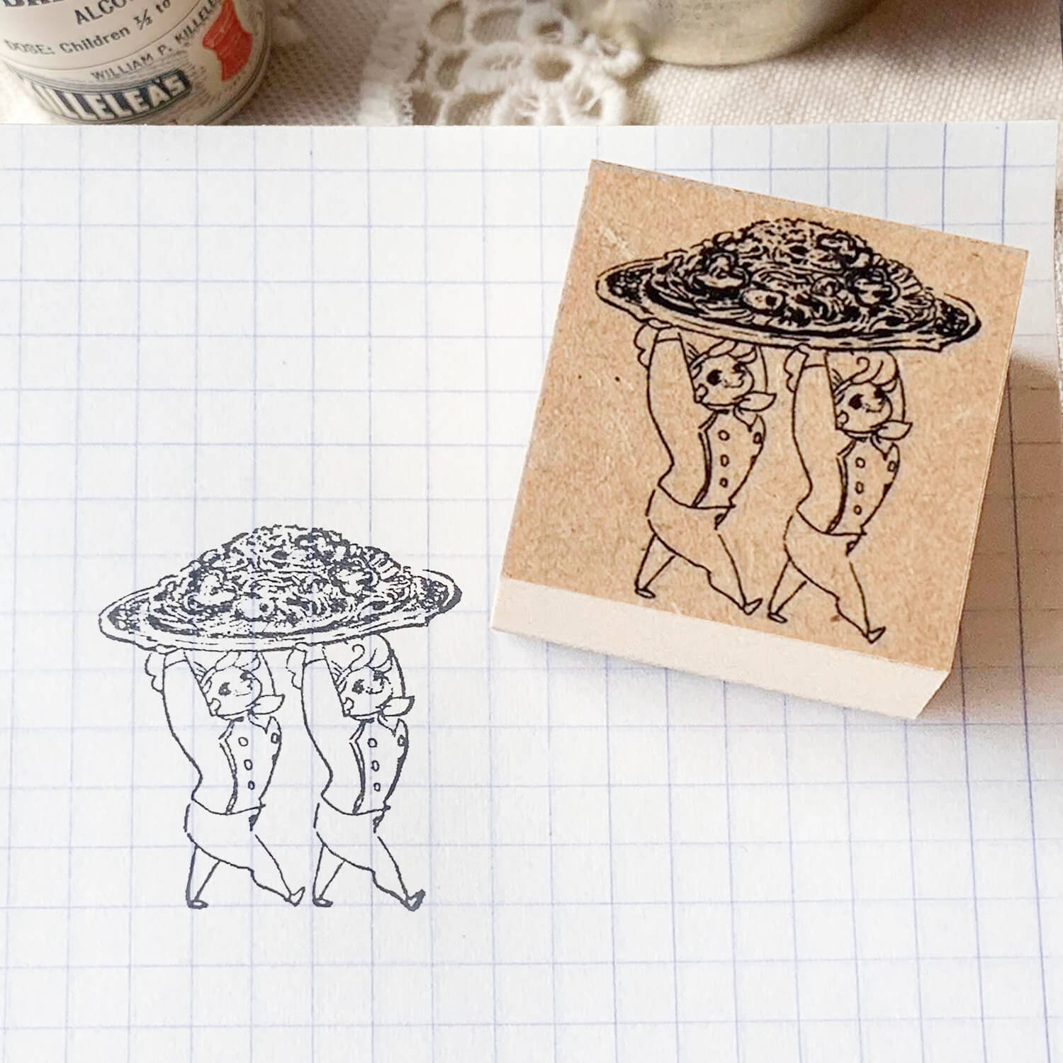 Ant Rubber Stamp – Pasta Shop