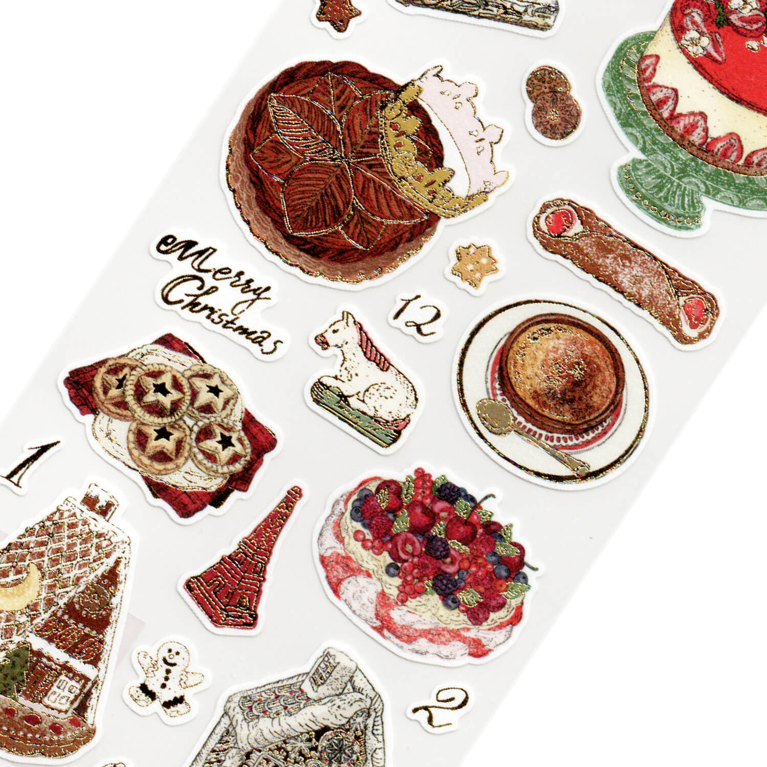 Aya Inoue Christmas Cotton Stickers