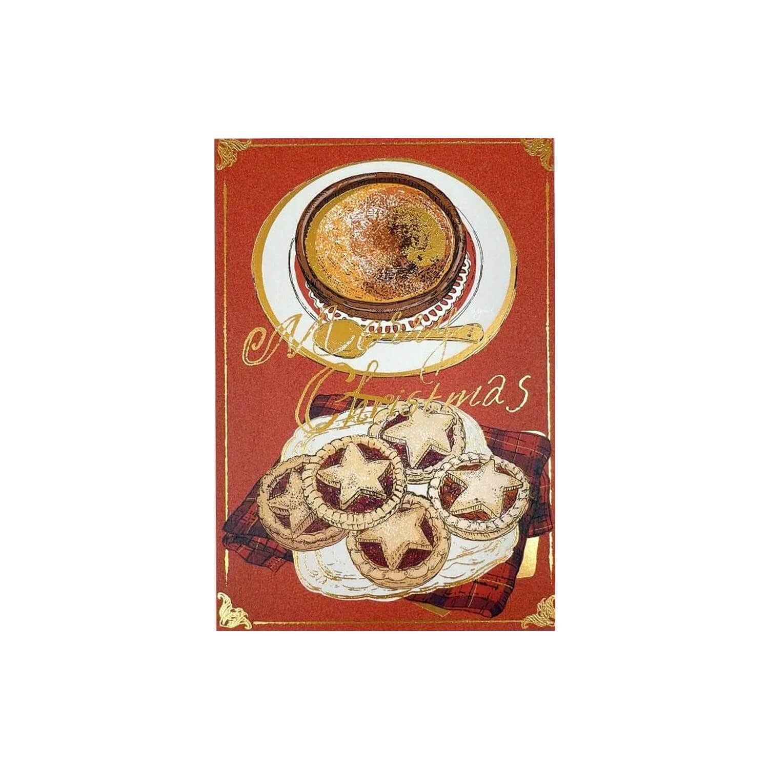 Aya Inoue Christmas Postcard – Mince Pie