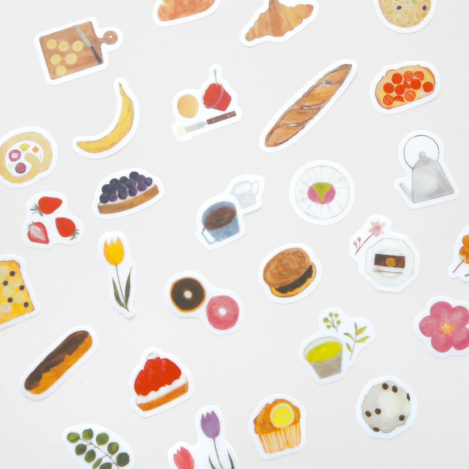 Ayumi Iwashima Flake Stickers – Bake