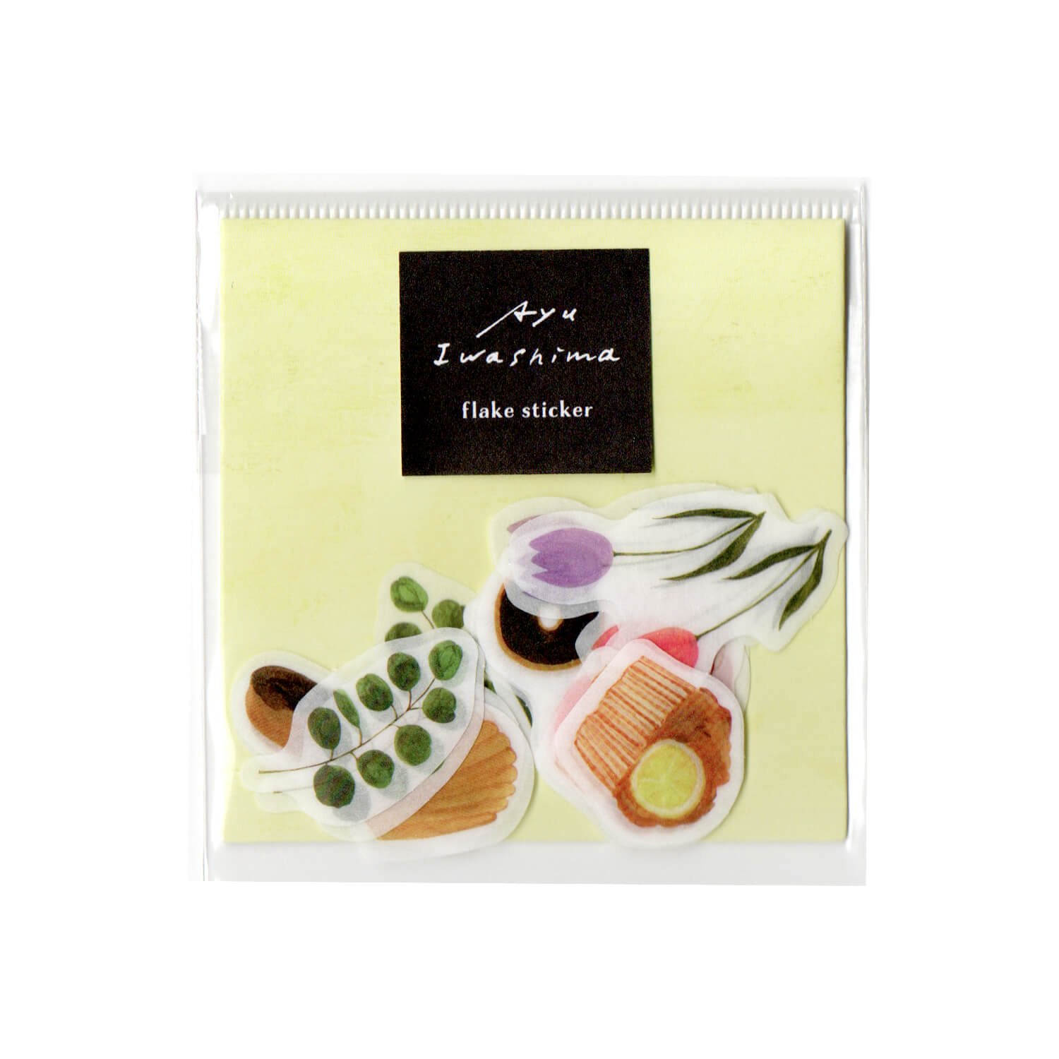 Ayumi Iwashima Flake Stickers – Sweets