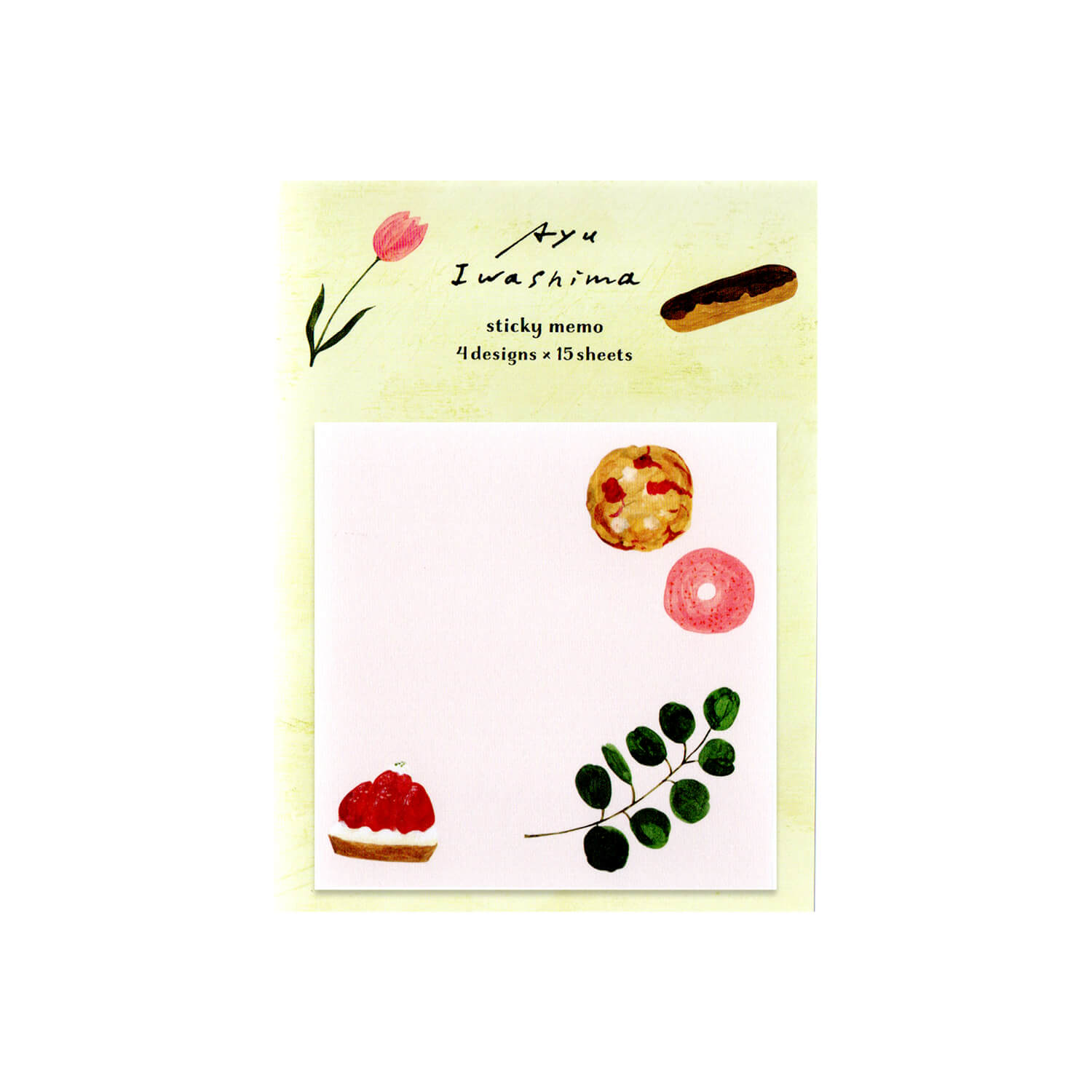 Ayumi Iwashima Memo Pad – Sweets