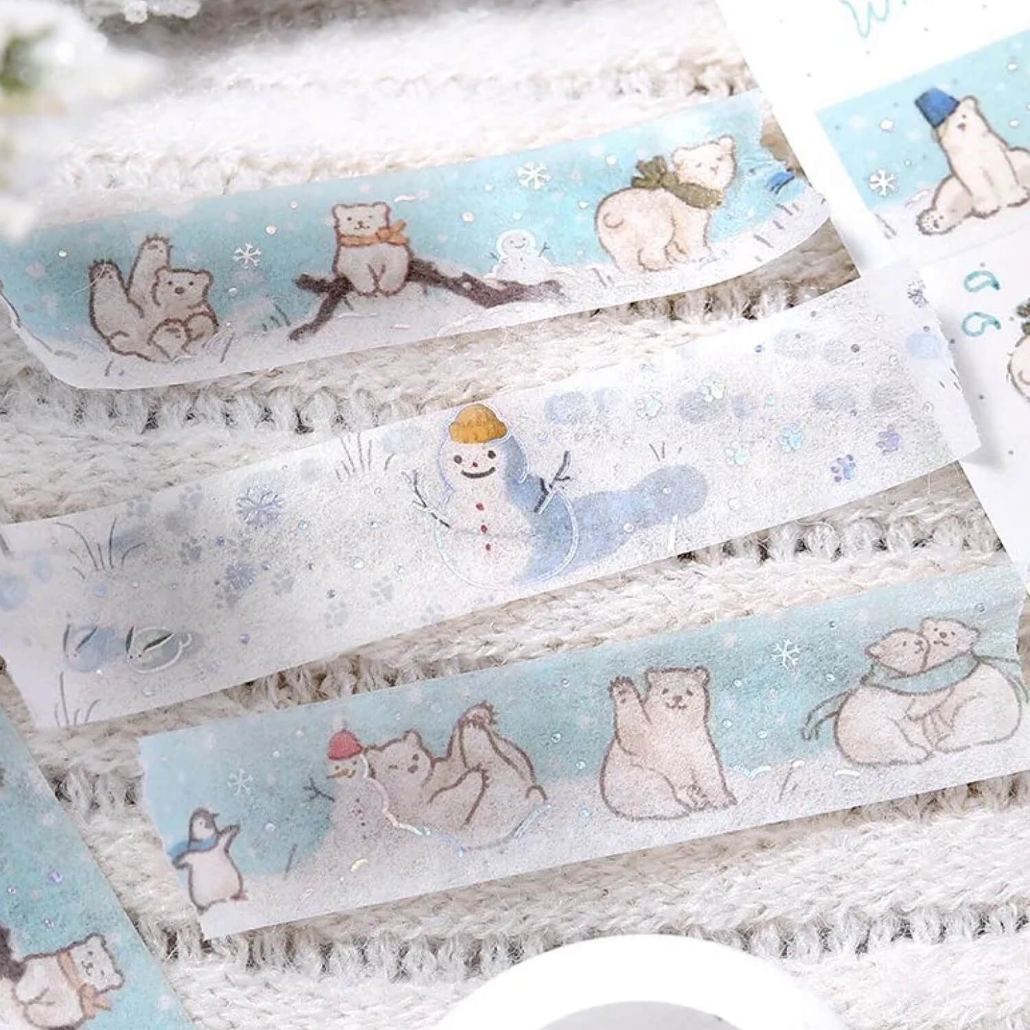 BGM 2024 Winter Limited Masking Tape – Snow Play