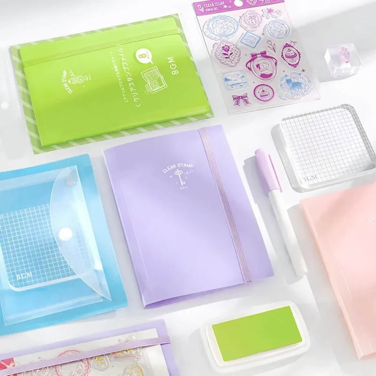BGM Clear Stamp File – 2025 Limited Colors