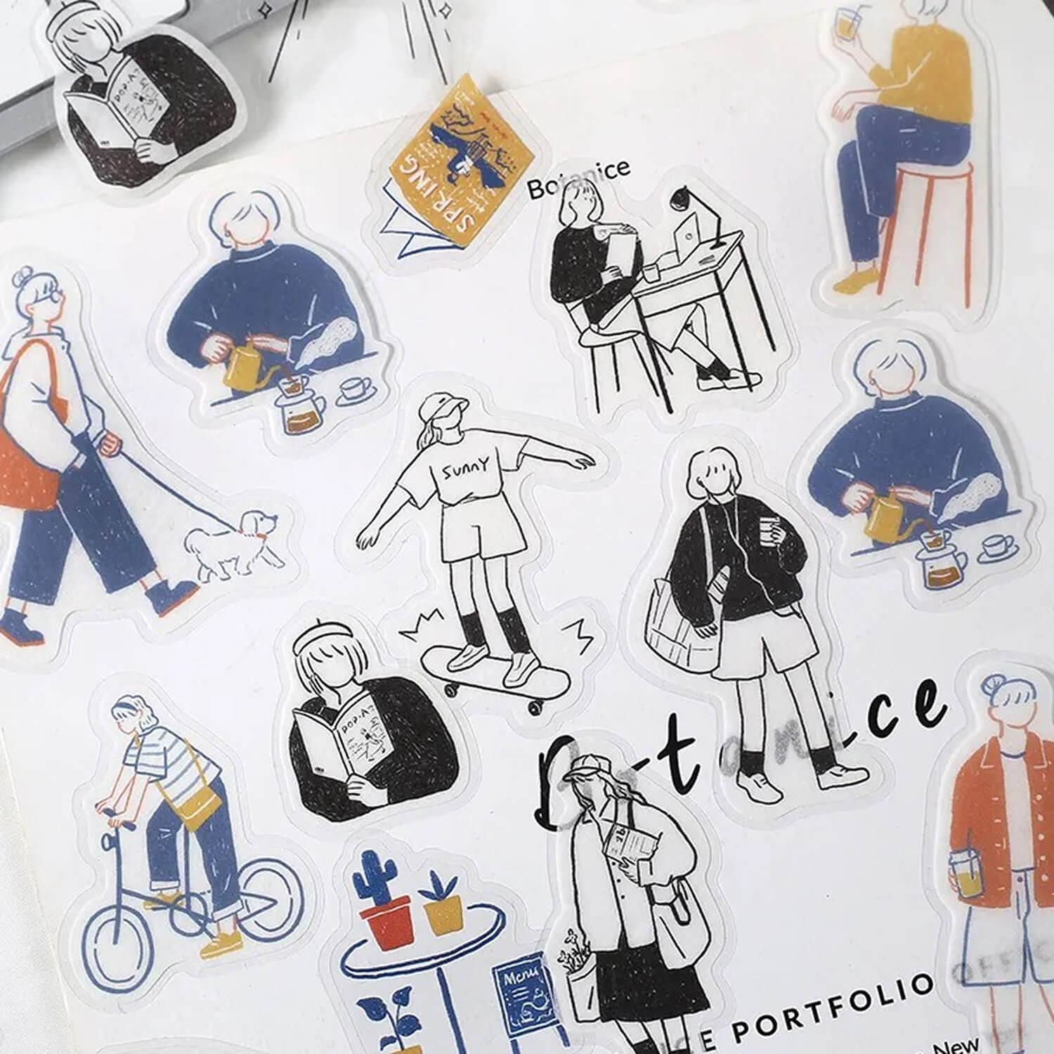 BGM Coordinate Stickers – Otome Zukan - City Girl