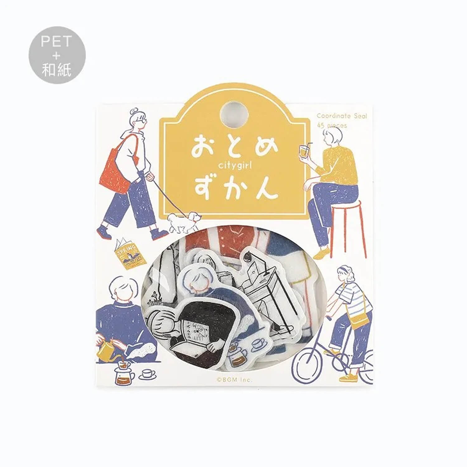 BGM Coordinate Stickers – Otome Zukan - City Girl