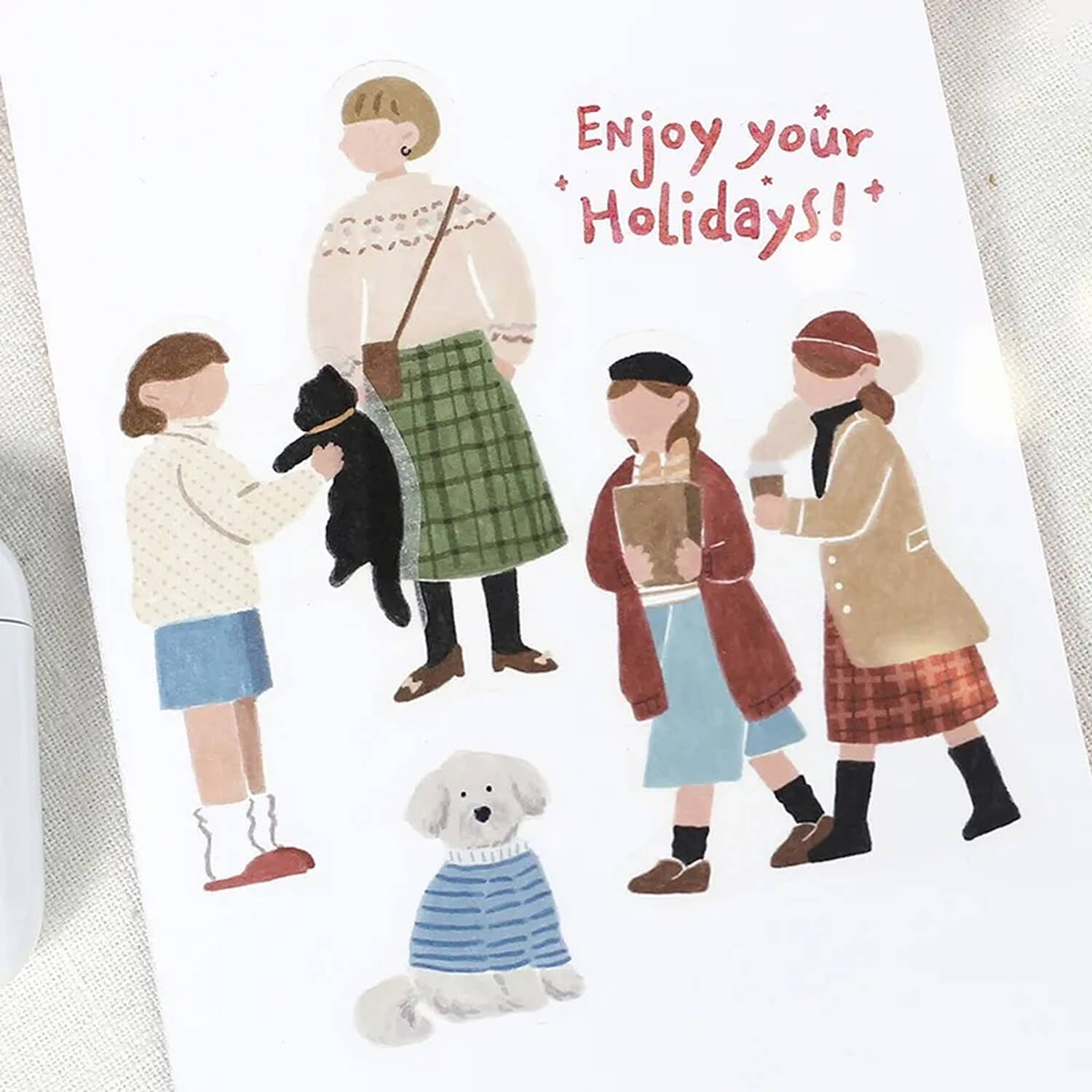 BGM Coordinate Stickers – Otome Zukan - Holiday Girl