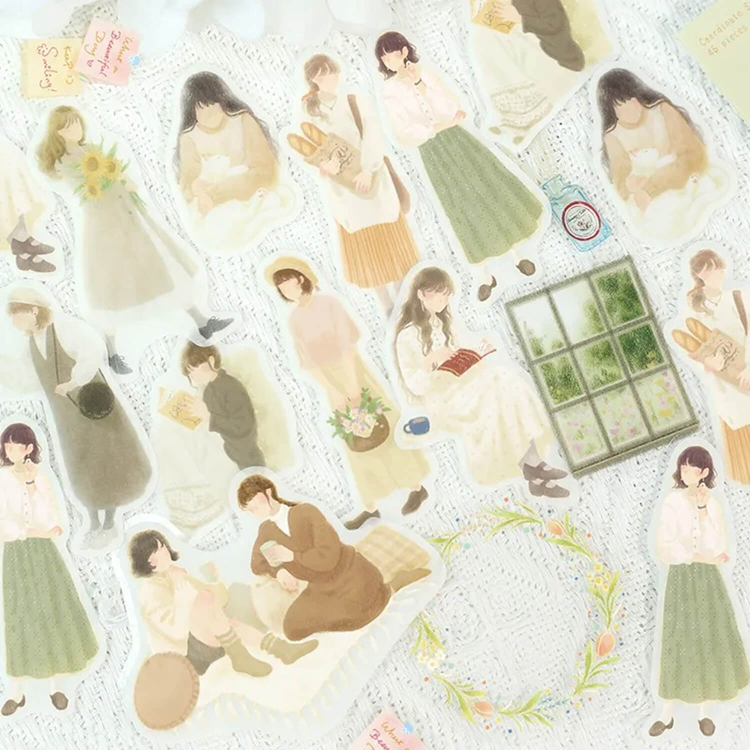 BGM Coordinate Stickers – Otome Zukan - Pastel Girl