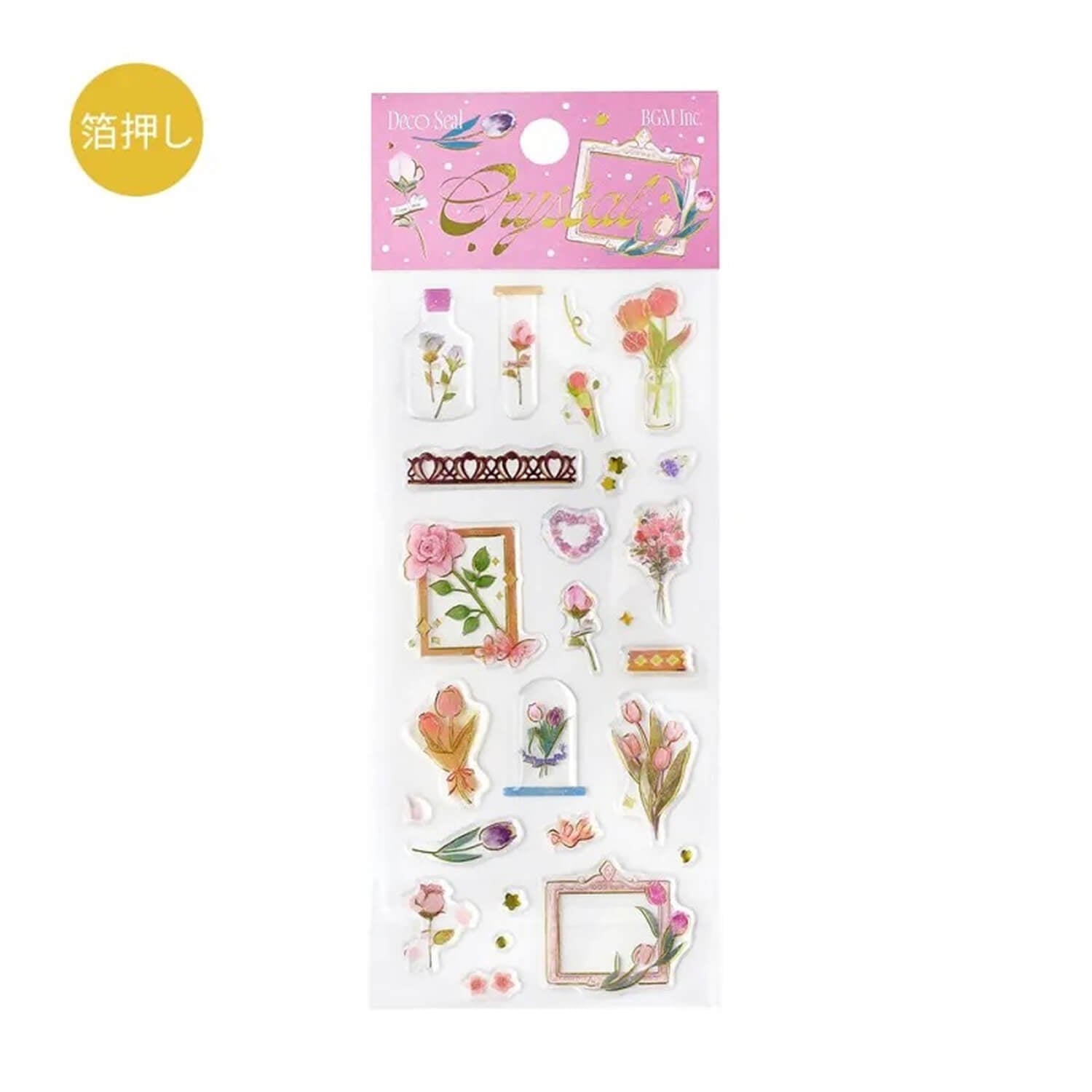 BGM Crystal Stickers – Garden