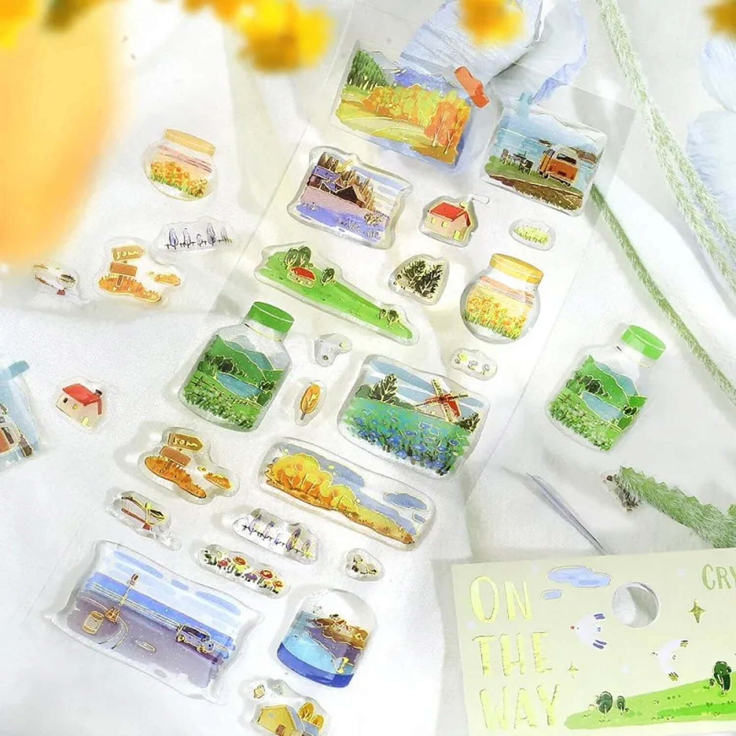 BGM Crystal Stickers – Scenic Journey