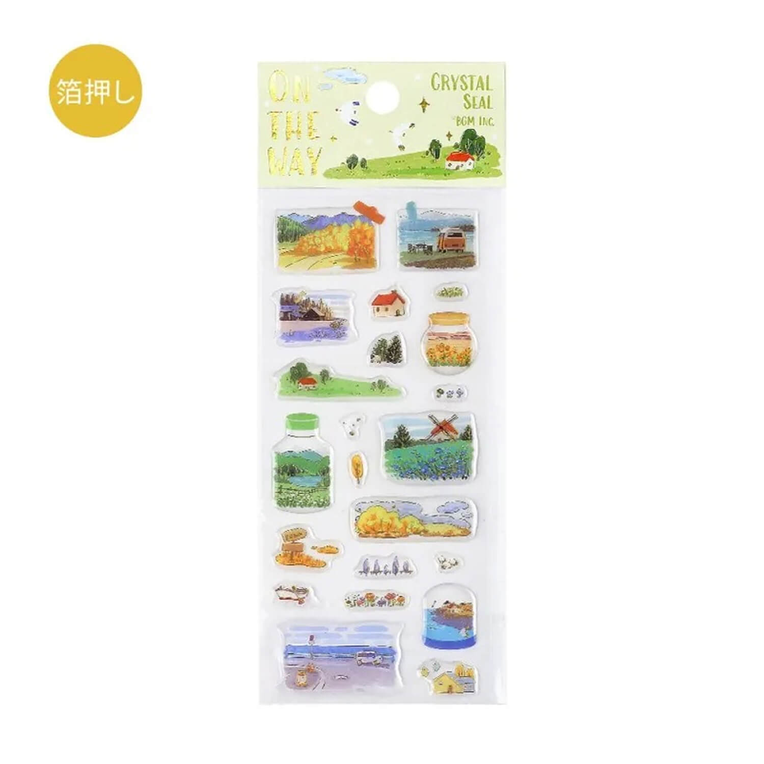 BGM Crystal Stickers – Scenic Journey