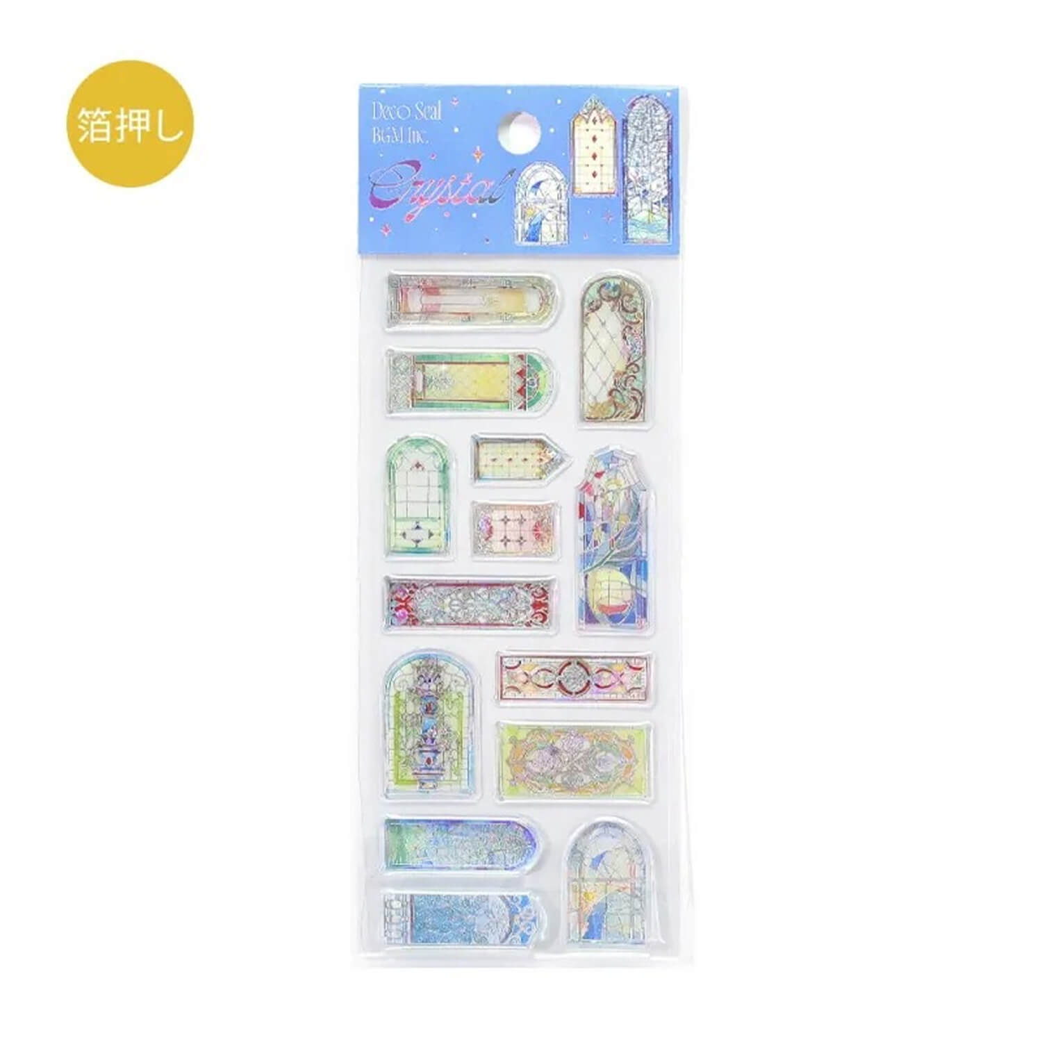 BGM Crystal Stickers – Stained Glass