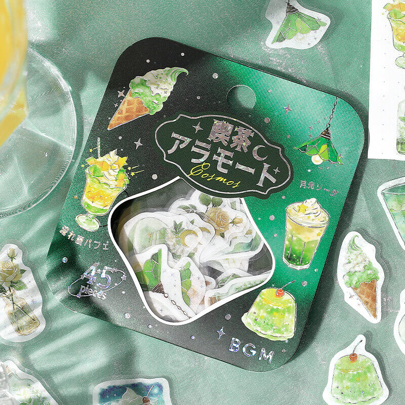 BGM Flake Stickers – Café à la Mode