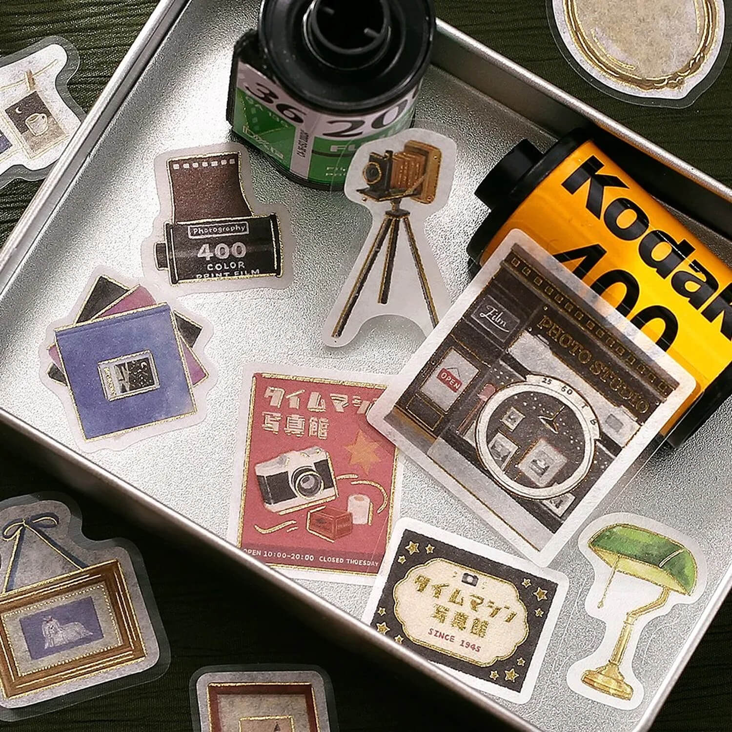 BGM Fantasy Town Flake Stickers – Time & Space Photo Studio
