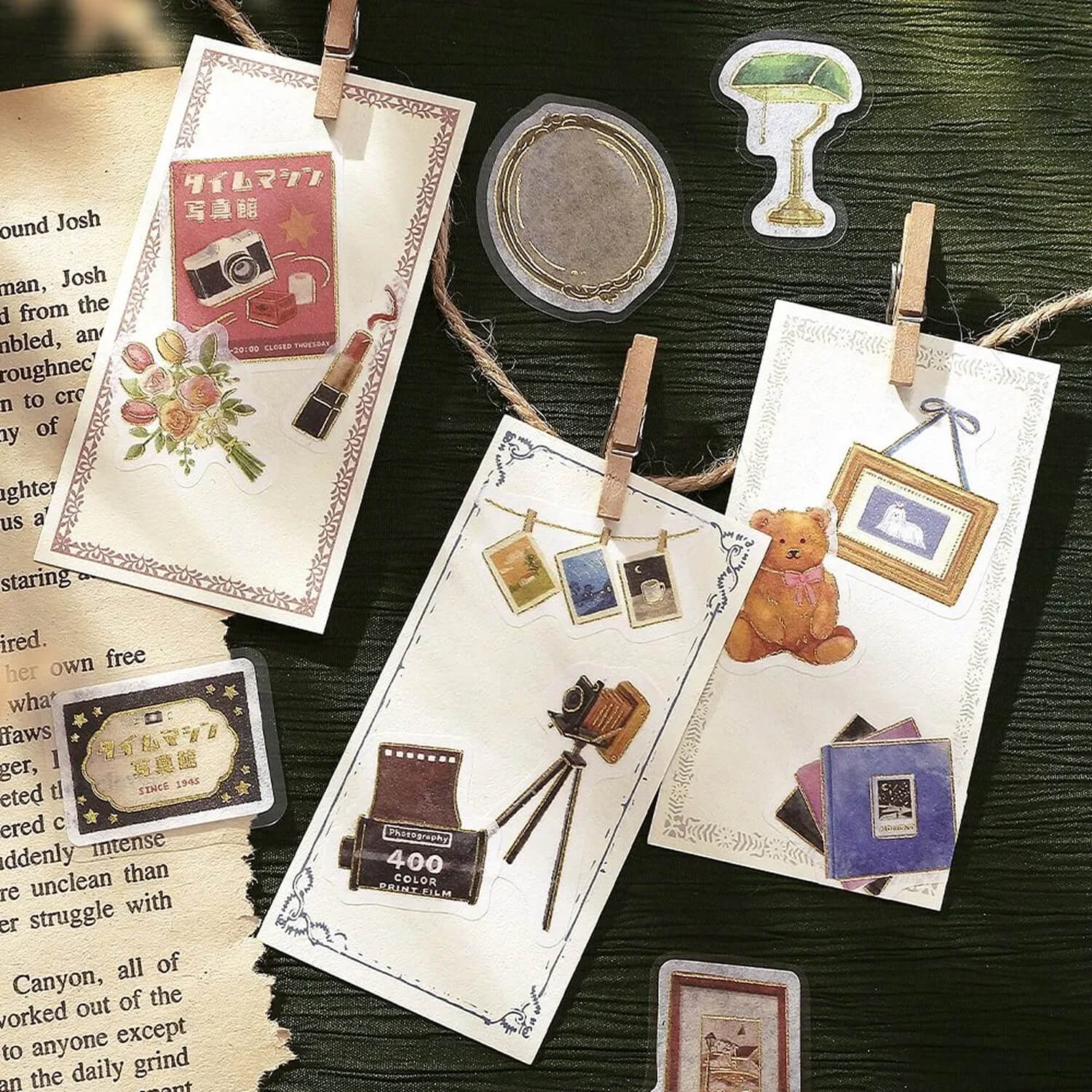 BGM Fantasy Town Flake Stickers – Time & Space Photo Studio