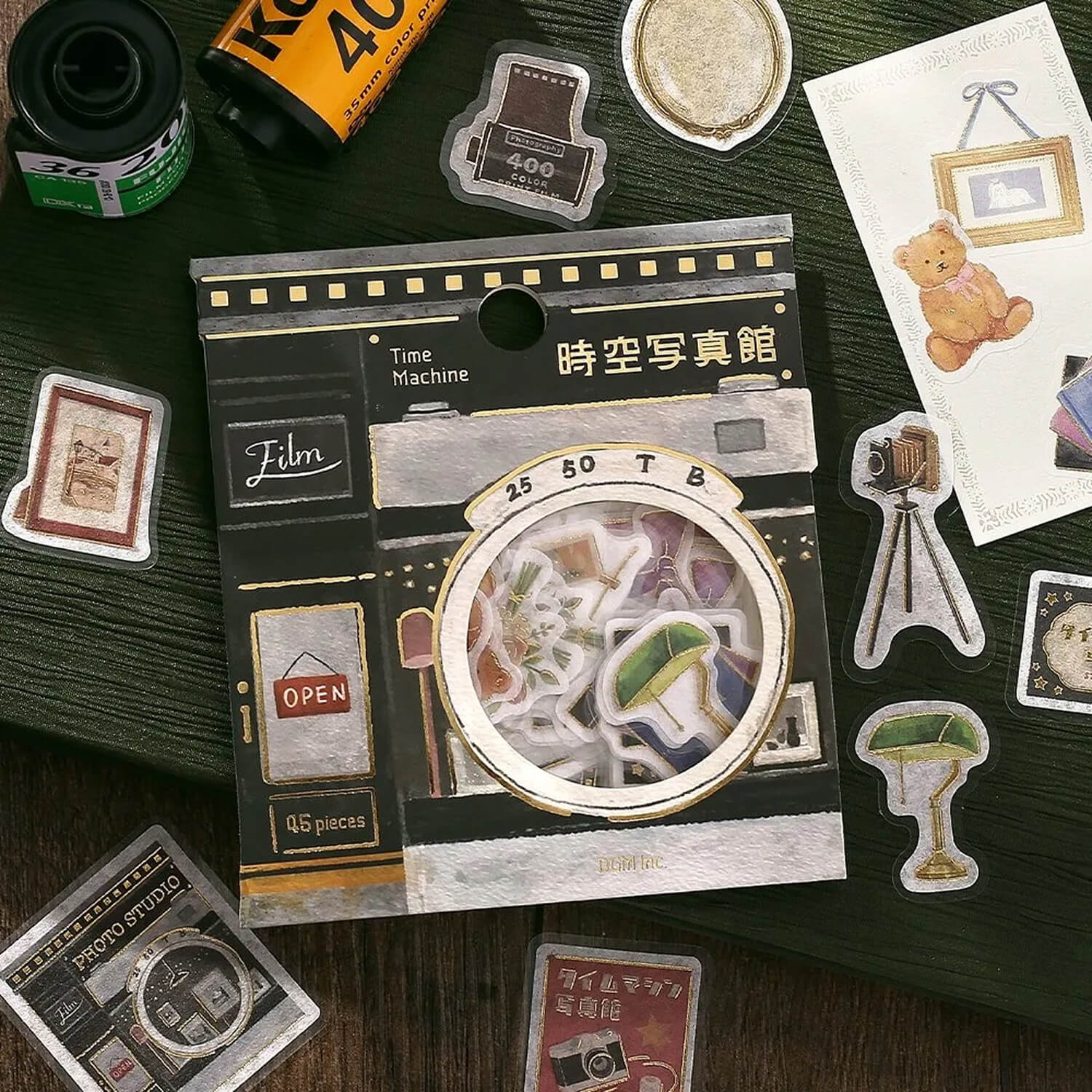 BGM Fantasy Town Flake Stickers – Time & Space Photo Studio