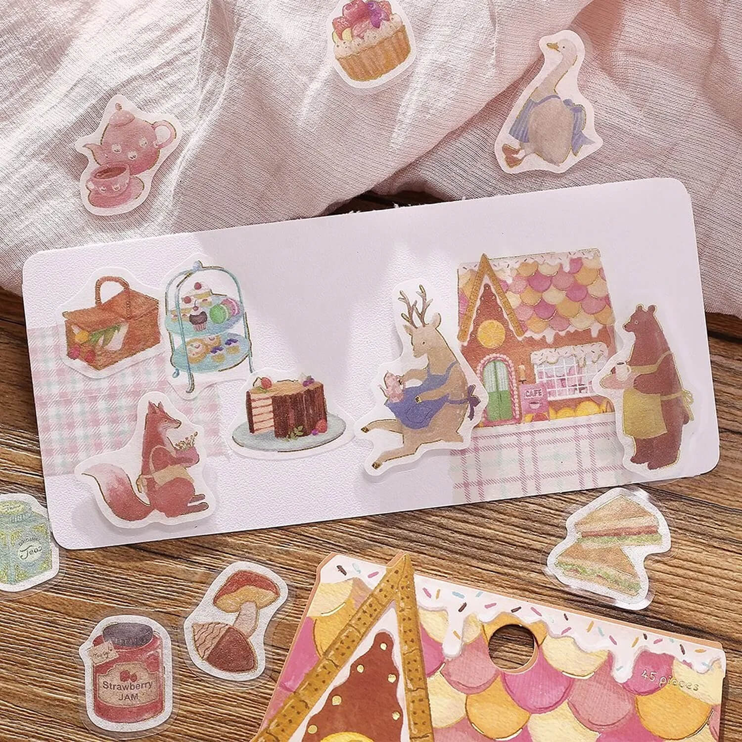 BGM Fantasy Town Flake Stickers – Western Confectionery Café
