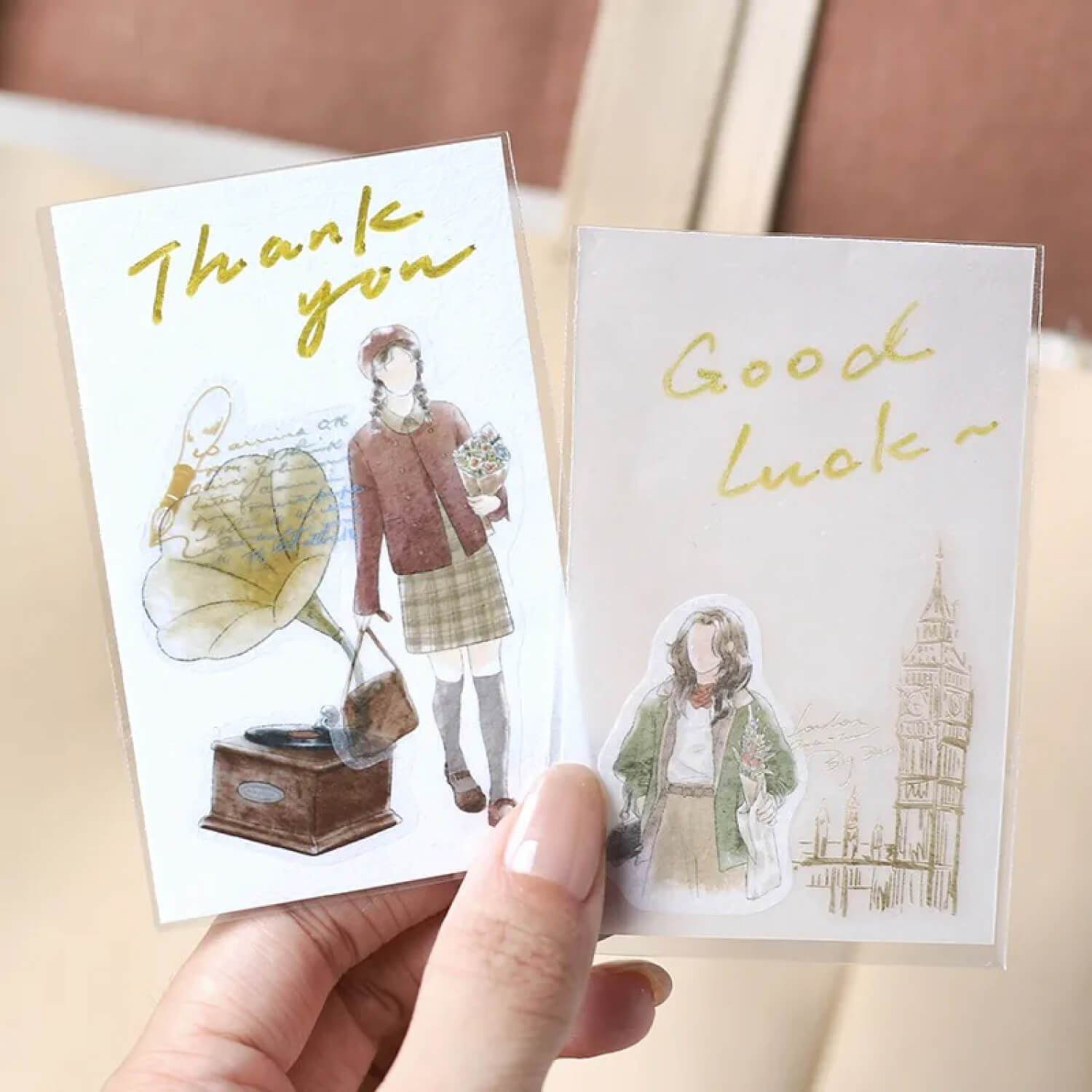 BGM Flake Stickers - Coordinated Stickers - Cherie London
