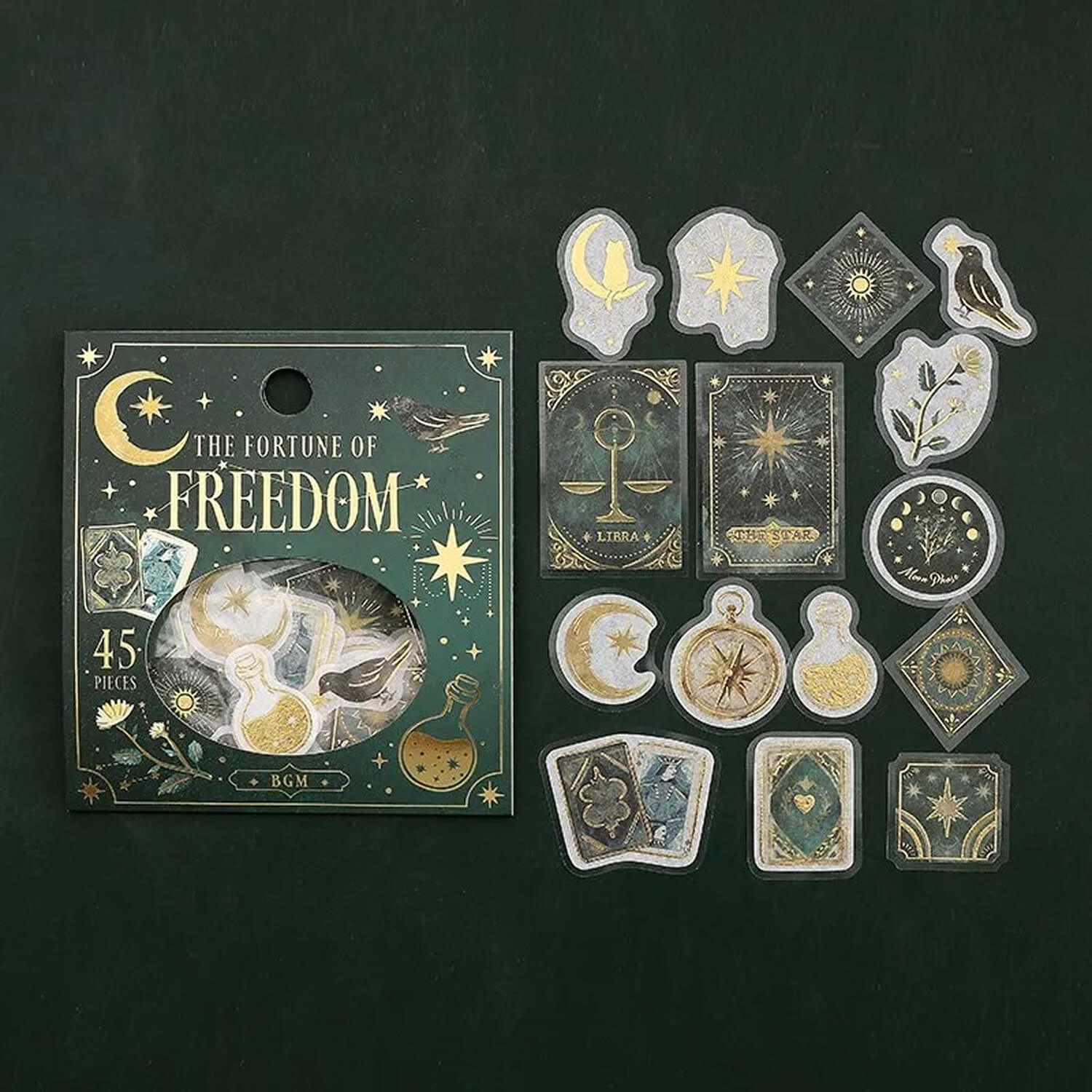 BGM Flake Stickers – Fortune Series