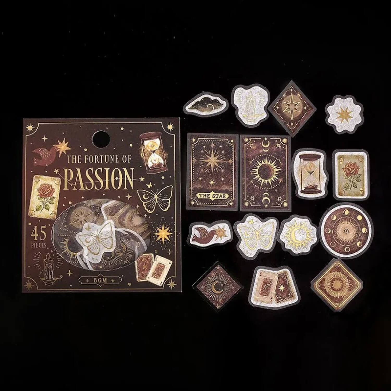 BGM Flake Stickers – Fortune Series