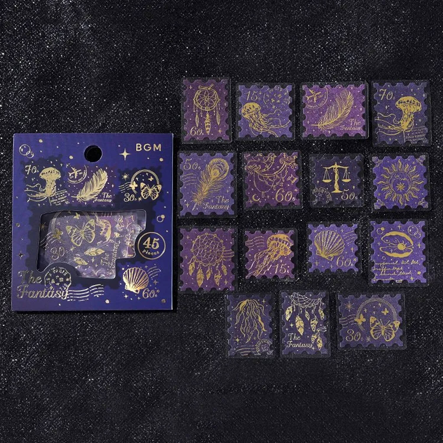 BGM Flake Stickers – Post Office Series