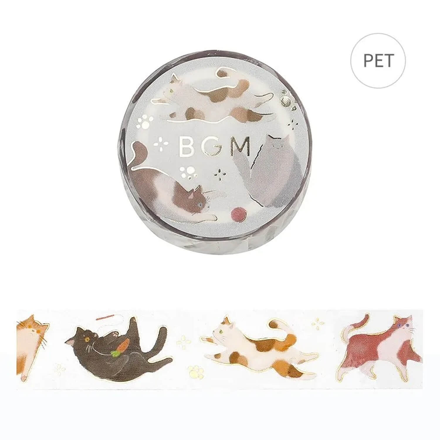 BGM Foil Clear Tape – Life - Cat Playtime