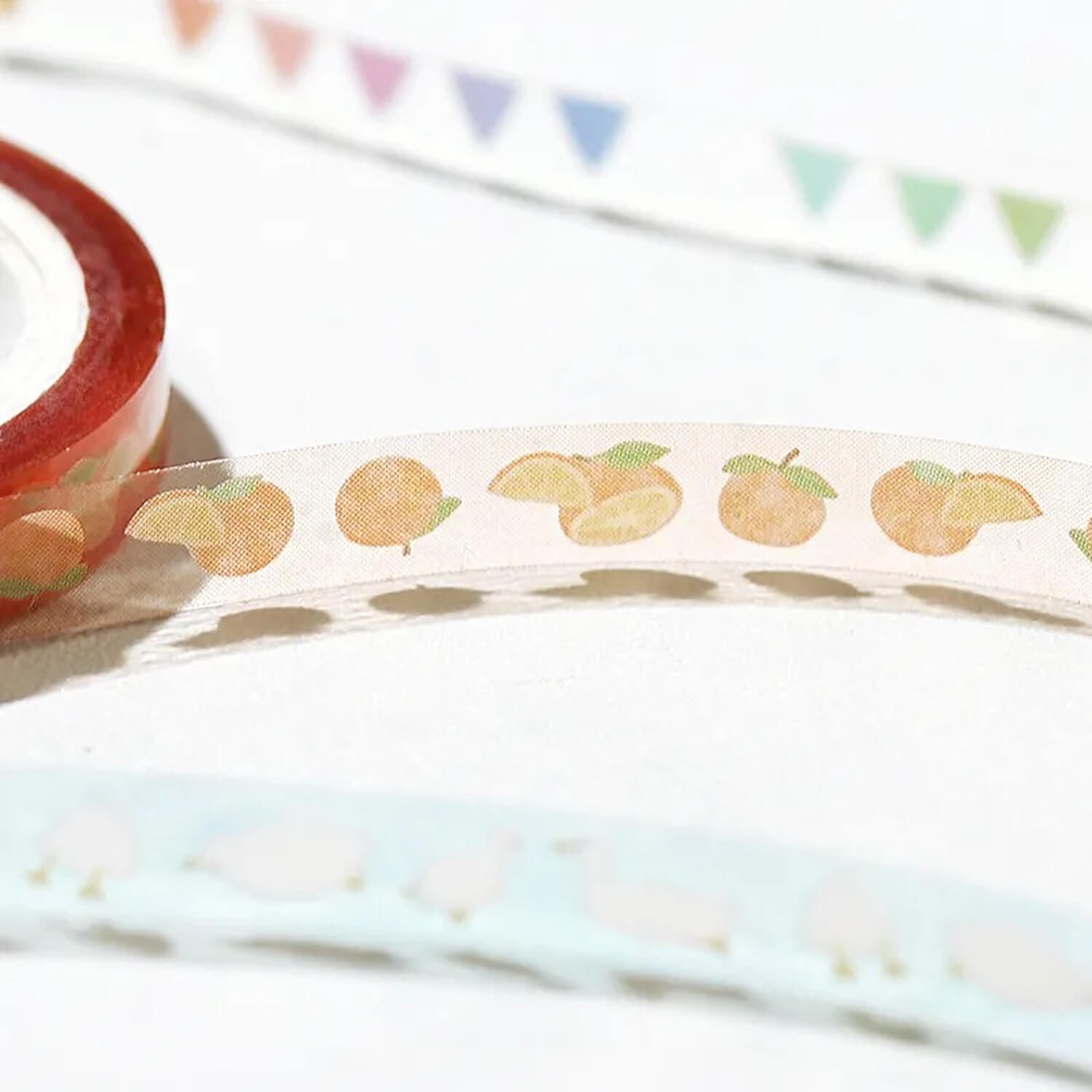 BGM Foil Clear Tape – Life 5mm - Tangerine