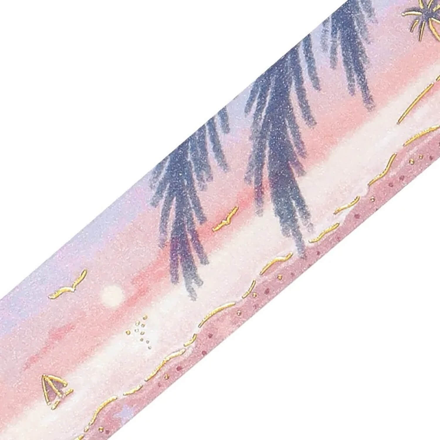 BGM Foil Washi Tape – Fantasy Landscape - Coast