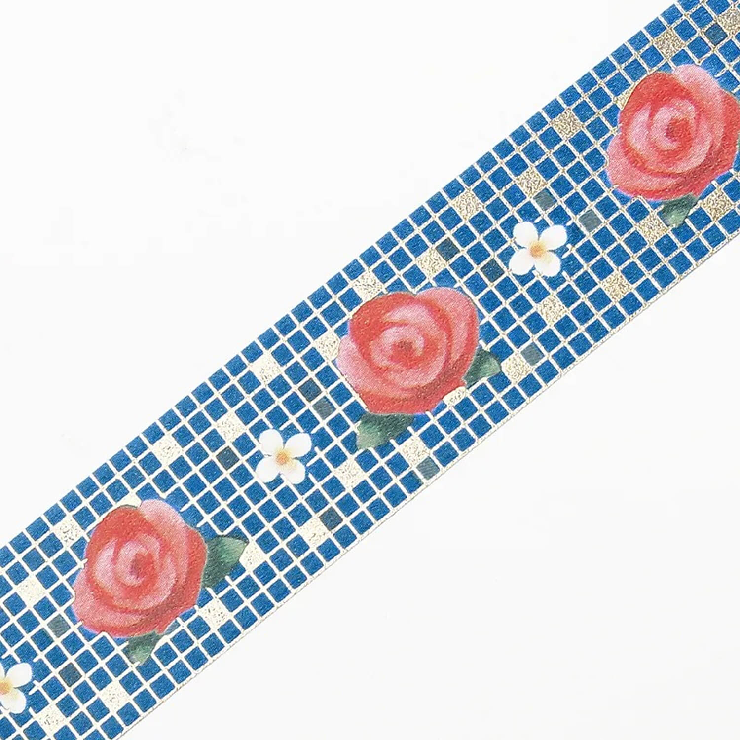 BGM Foil Washi Tape – Tile Art - Rose