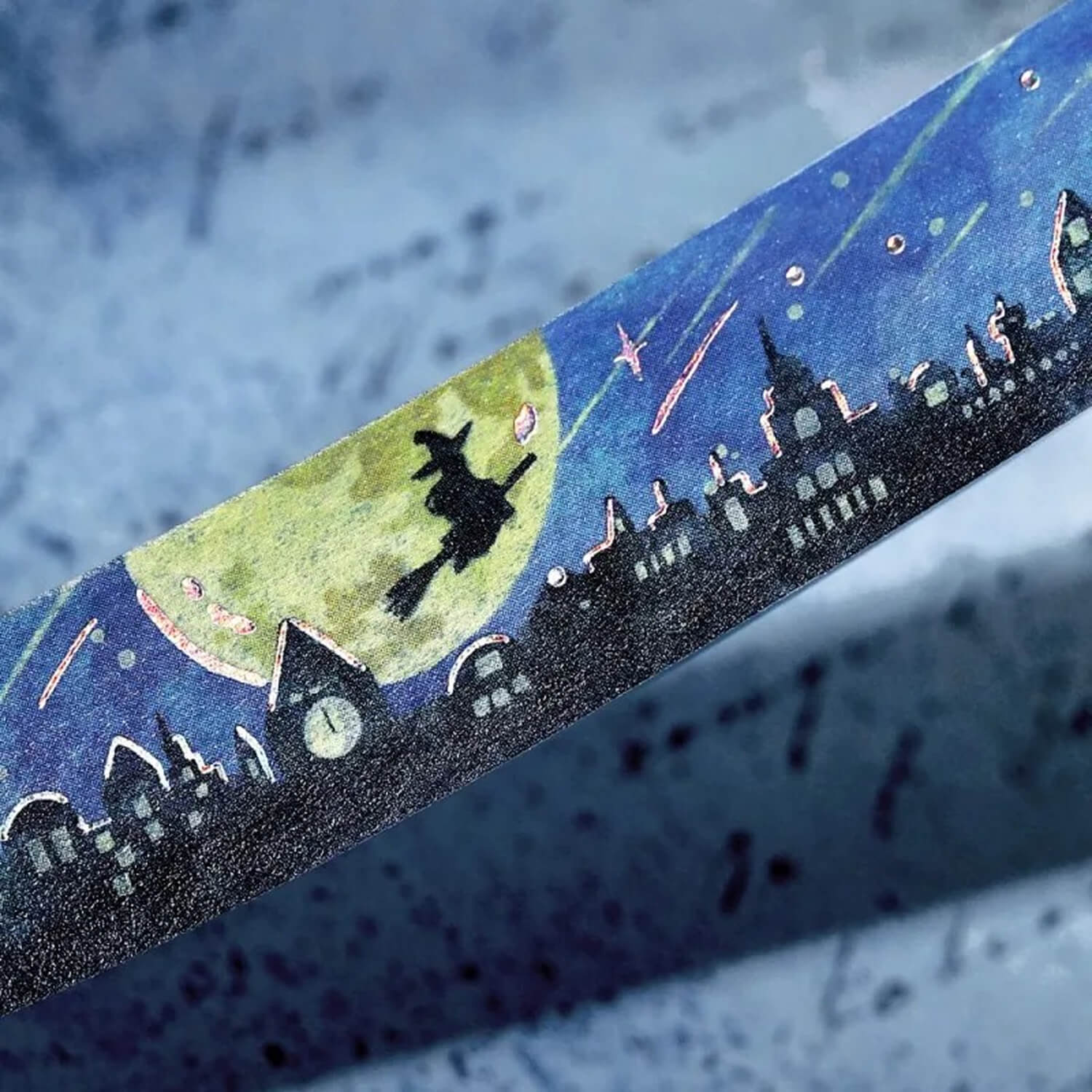 BGM Life Foil Washi Tape 15mm - Witch’s Town