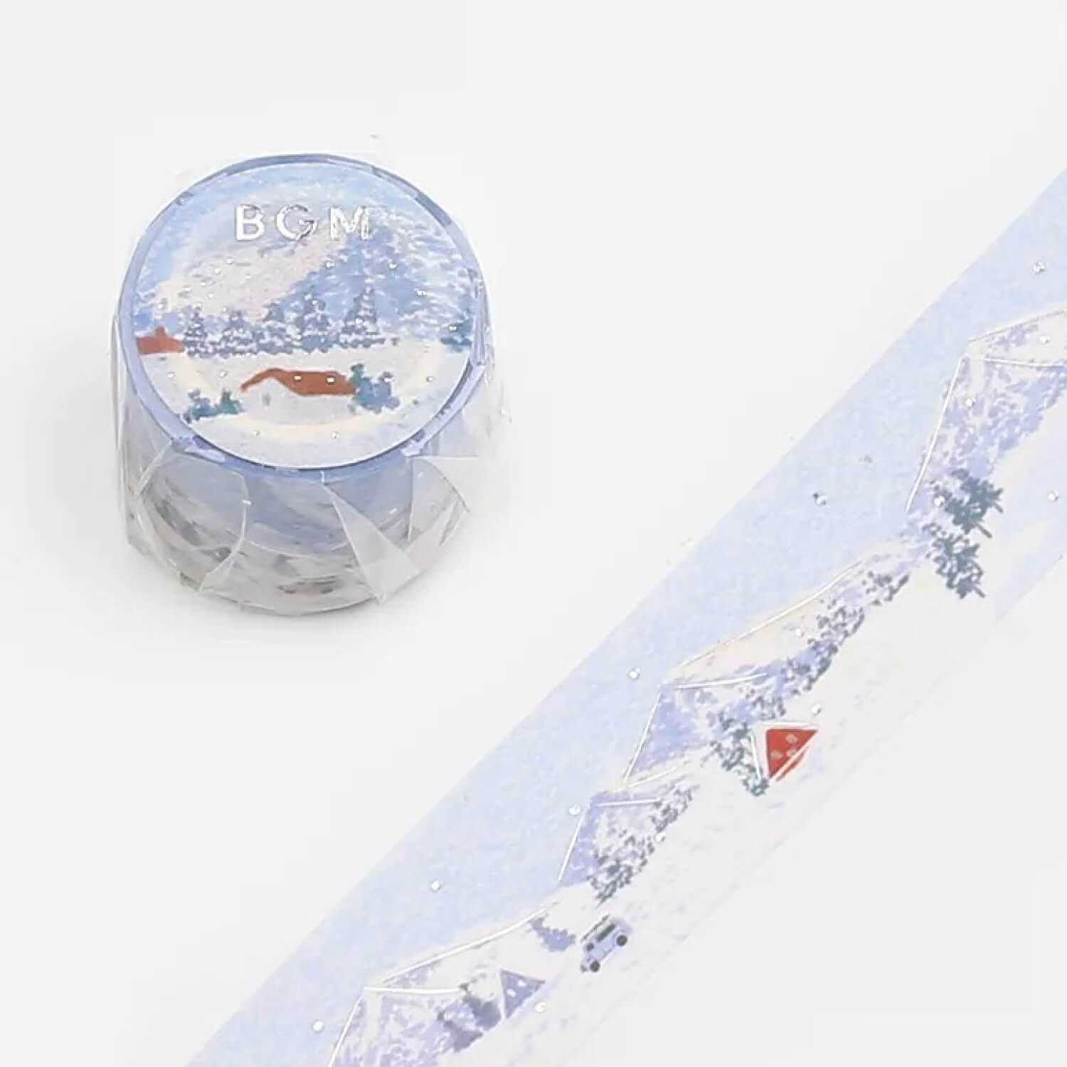 BGM Masking Tape – Pointillism Snow Mountain