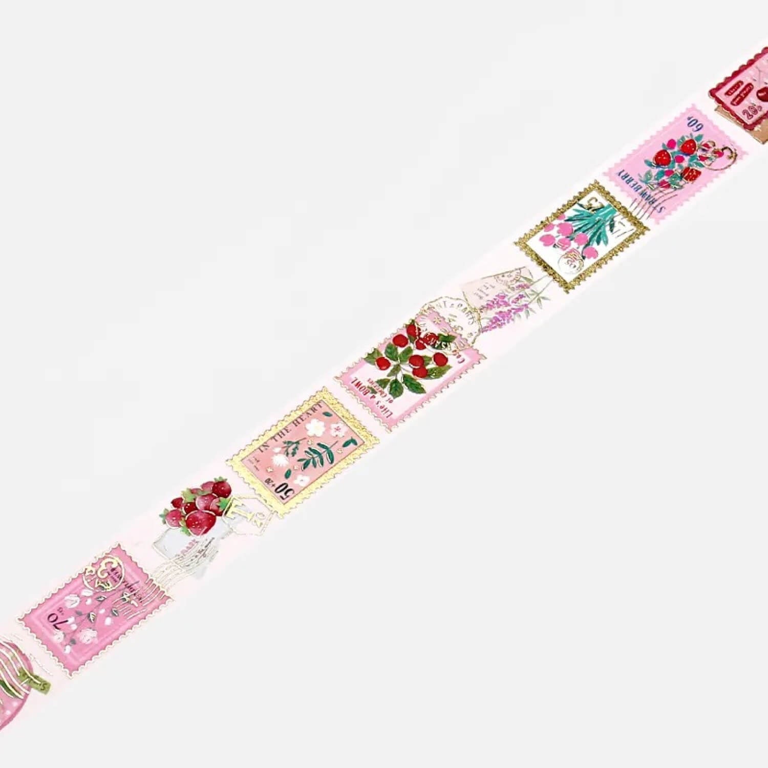 BGM Masking Tape – Post Office – Botanical Pink