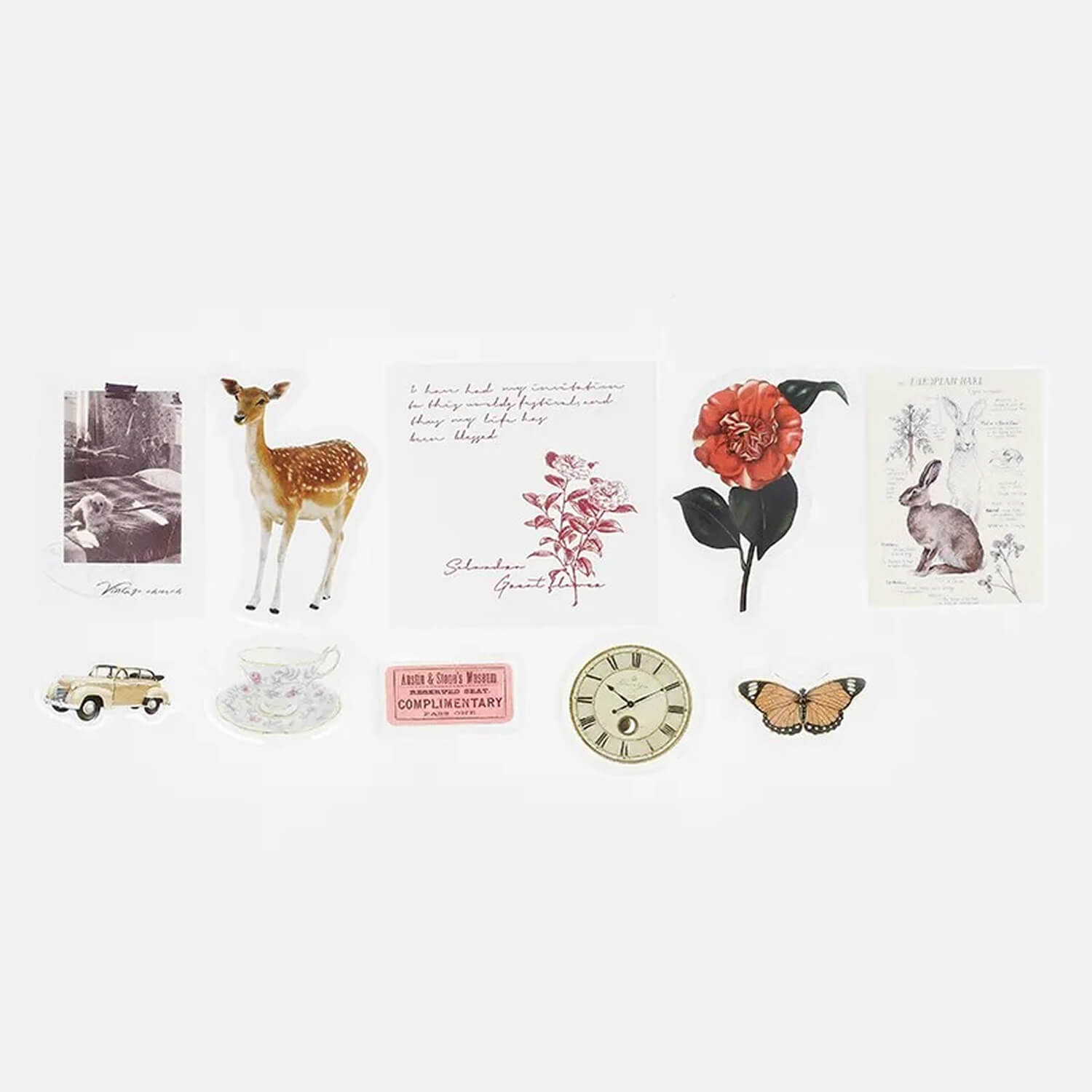 BGM Mix Stickers – Vintage Red