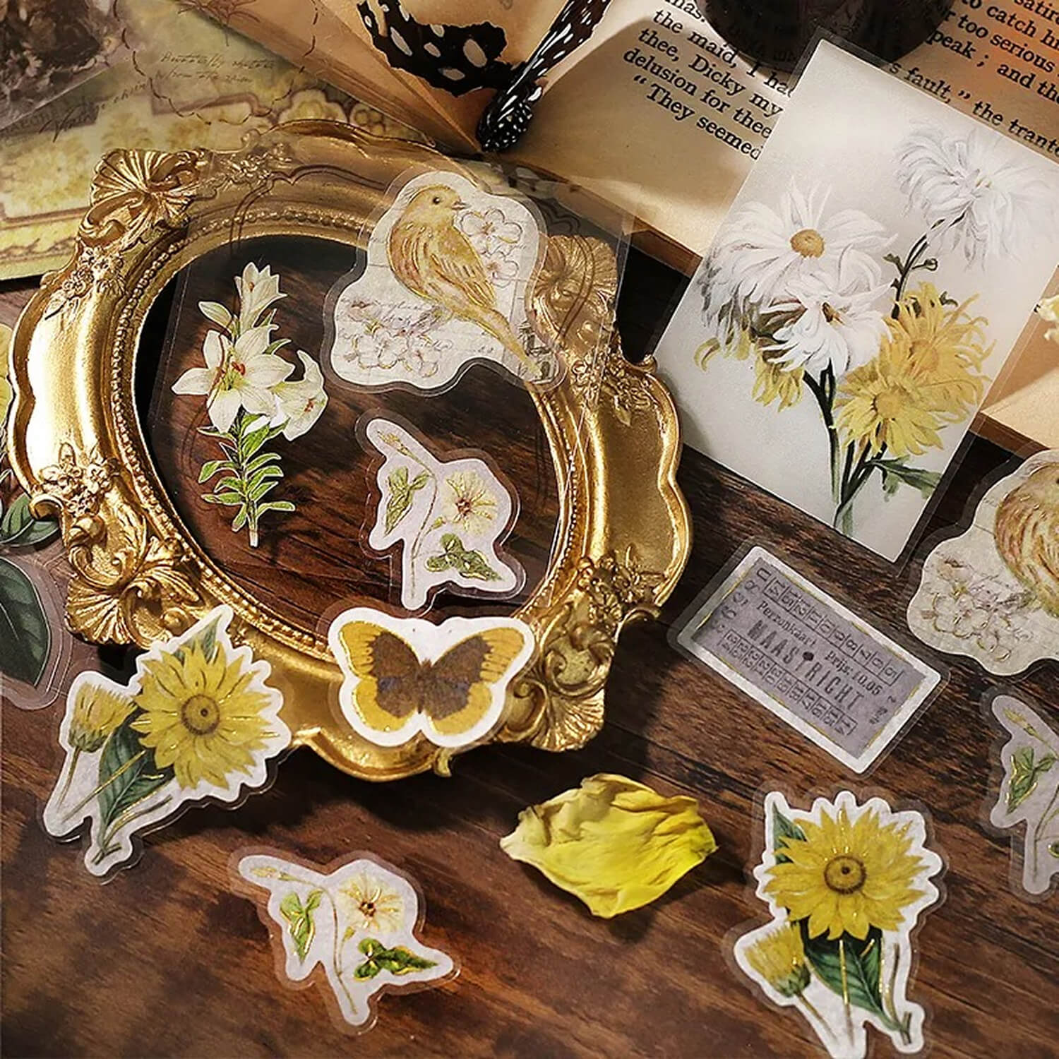 BGM Mix Stickers – Vintage Yellow