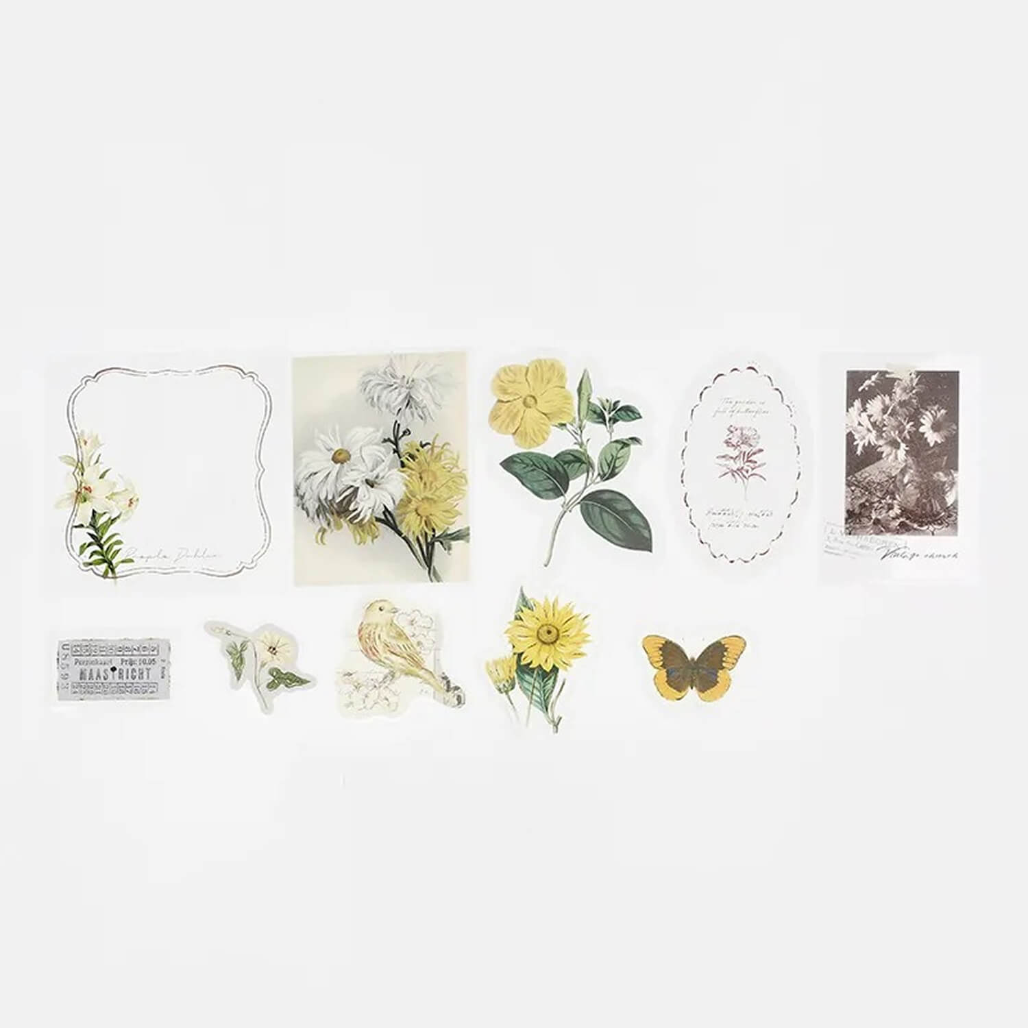 BGM Mix Stickers – Vintage Yellow