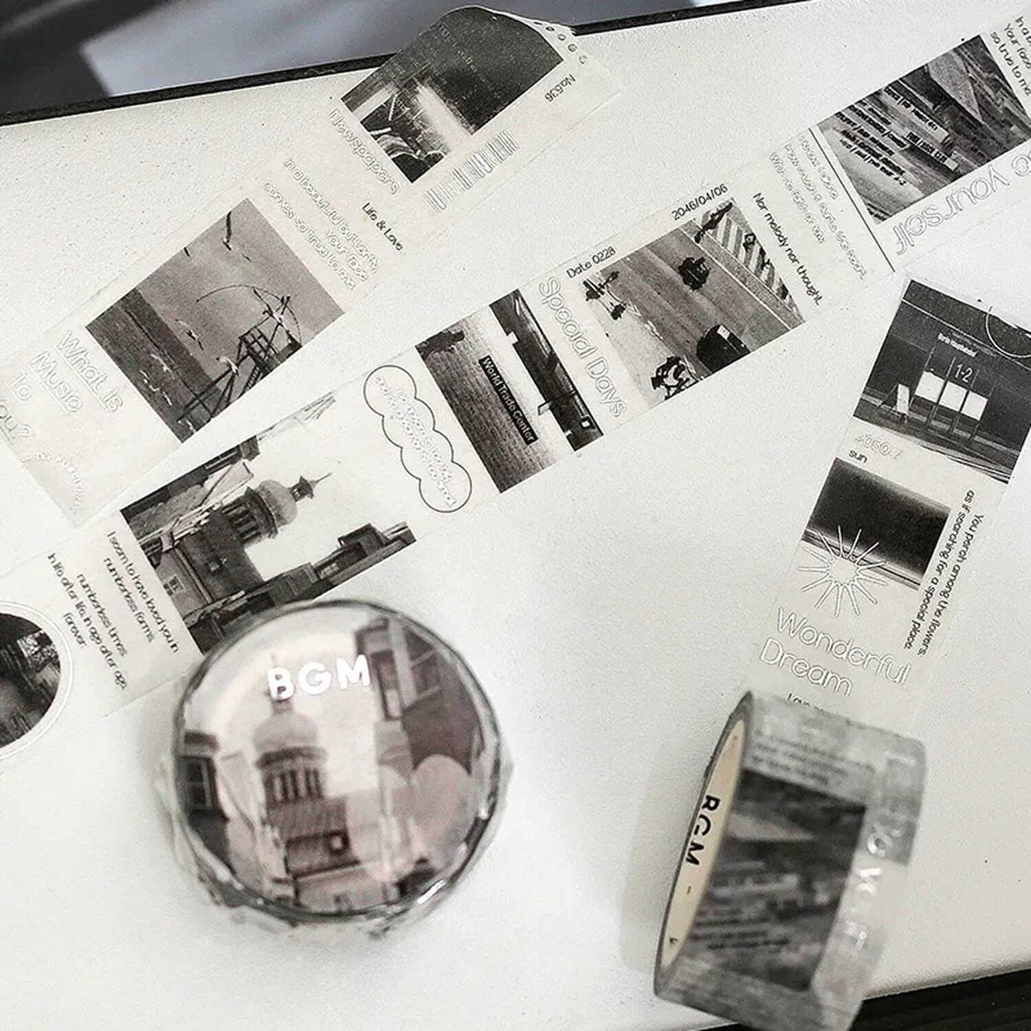 BGM Special Washi Tape – Color City - Gray