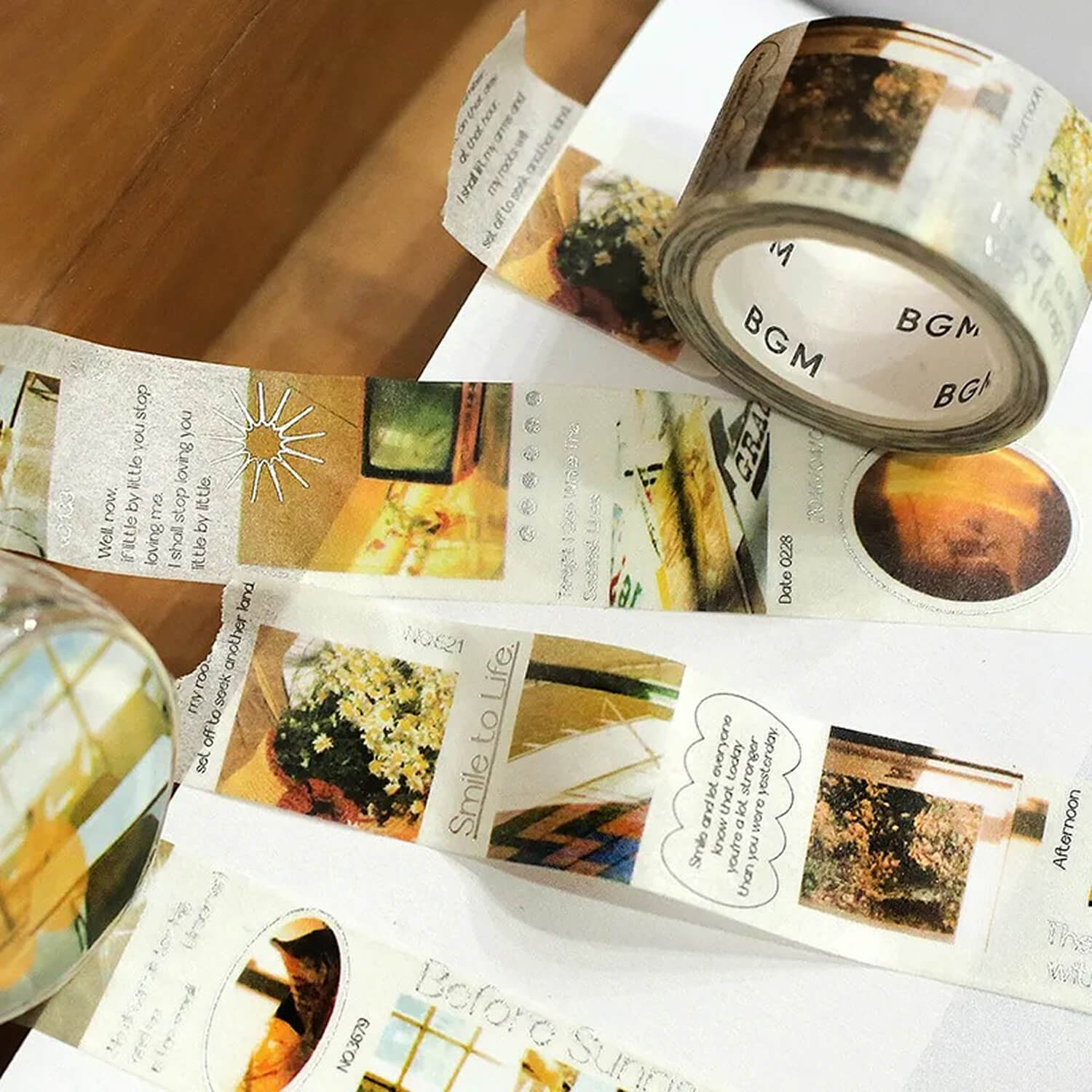 BGM Special Washi Tape – Color City - Yellow